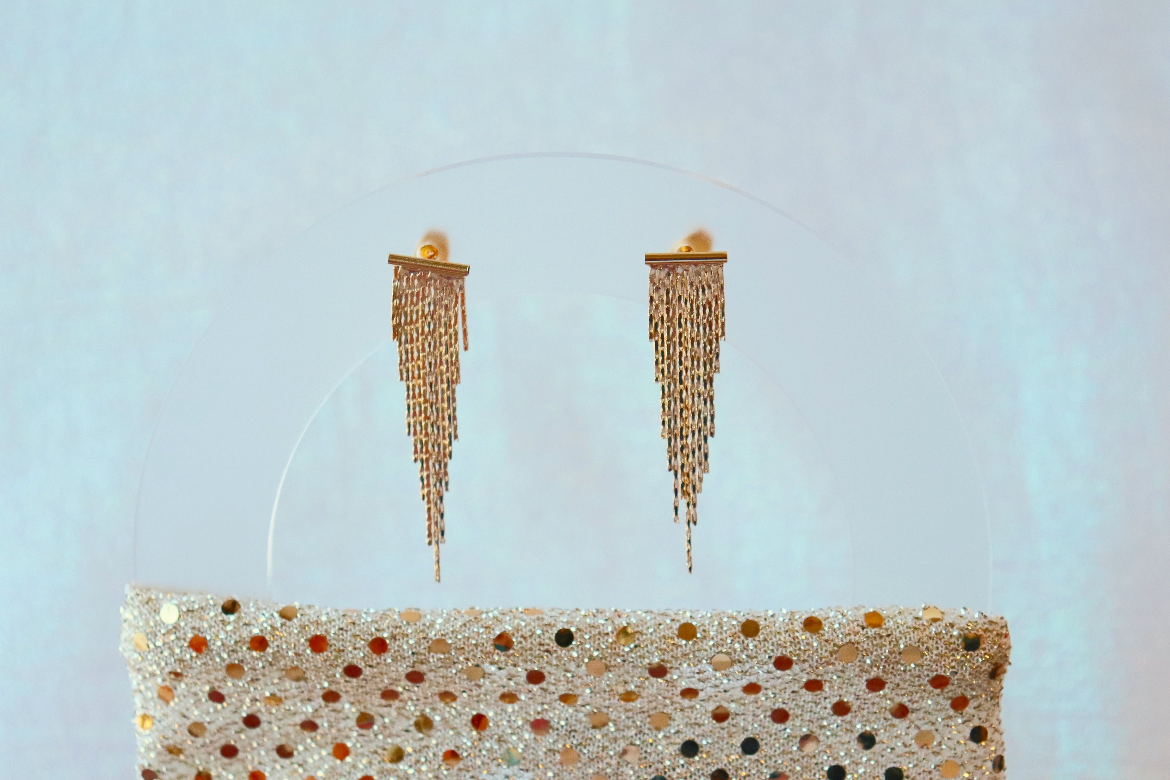 Titanium New Years Kiss Earring