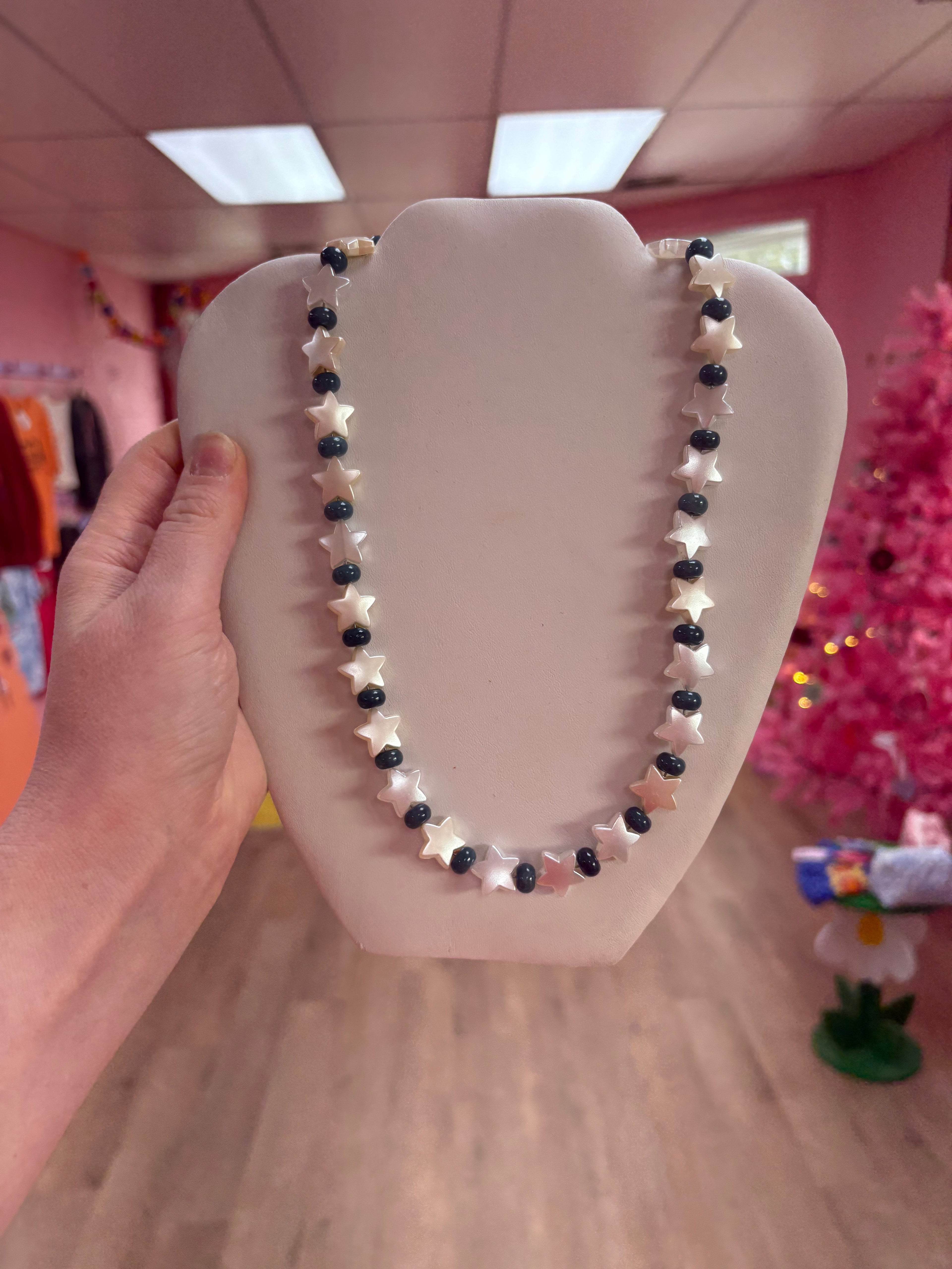 Star Gazing Beaded Necklace