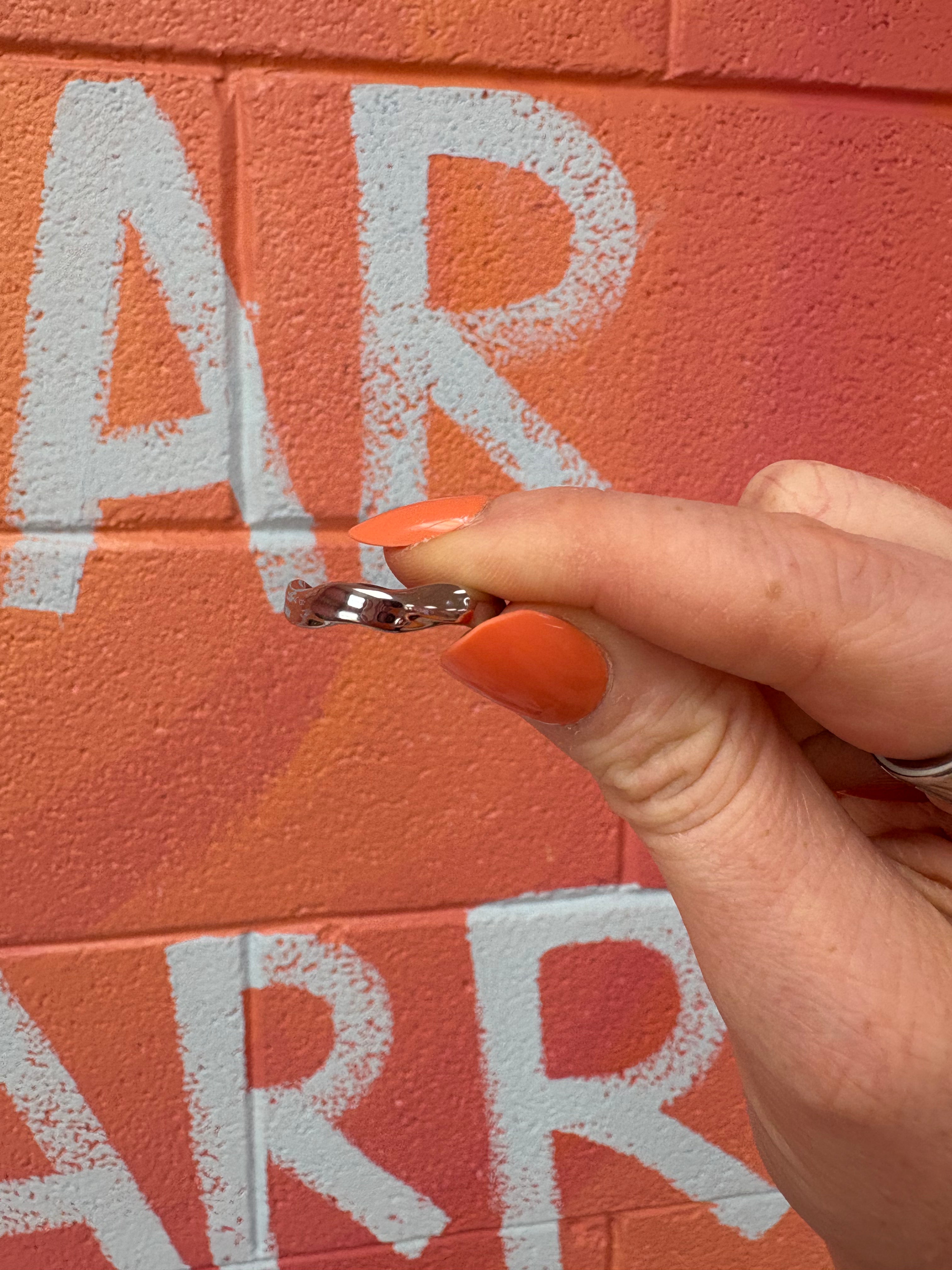 Textured Wavy Ring