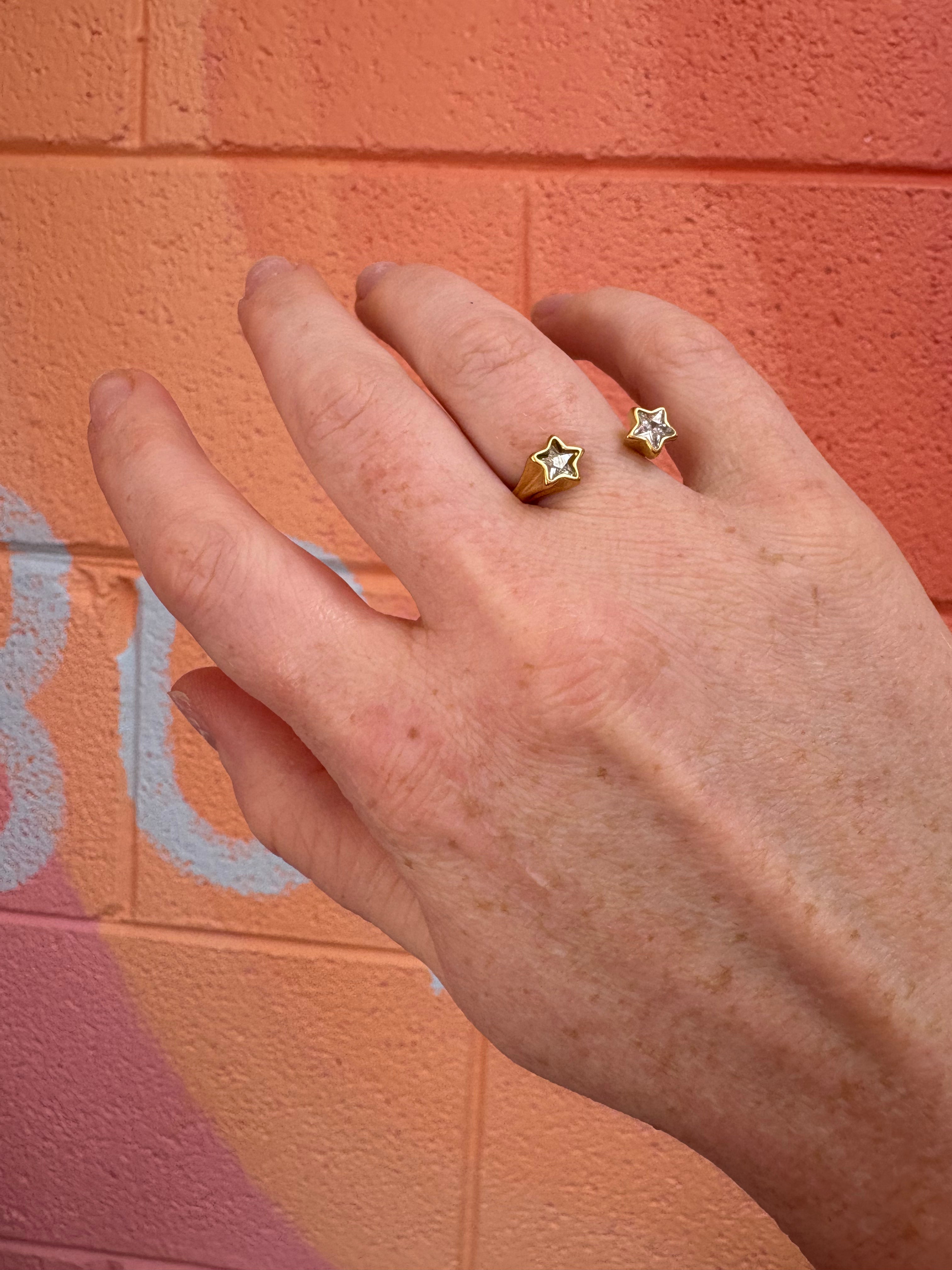 Rhysand's Stars Titanium Ring