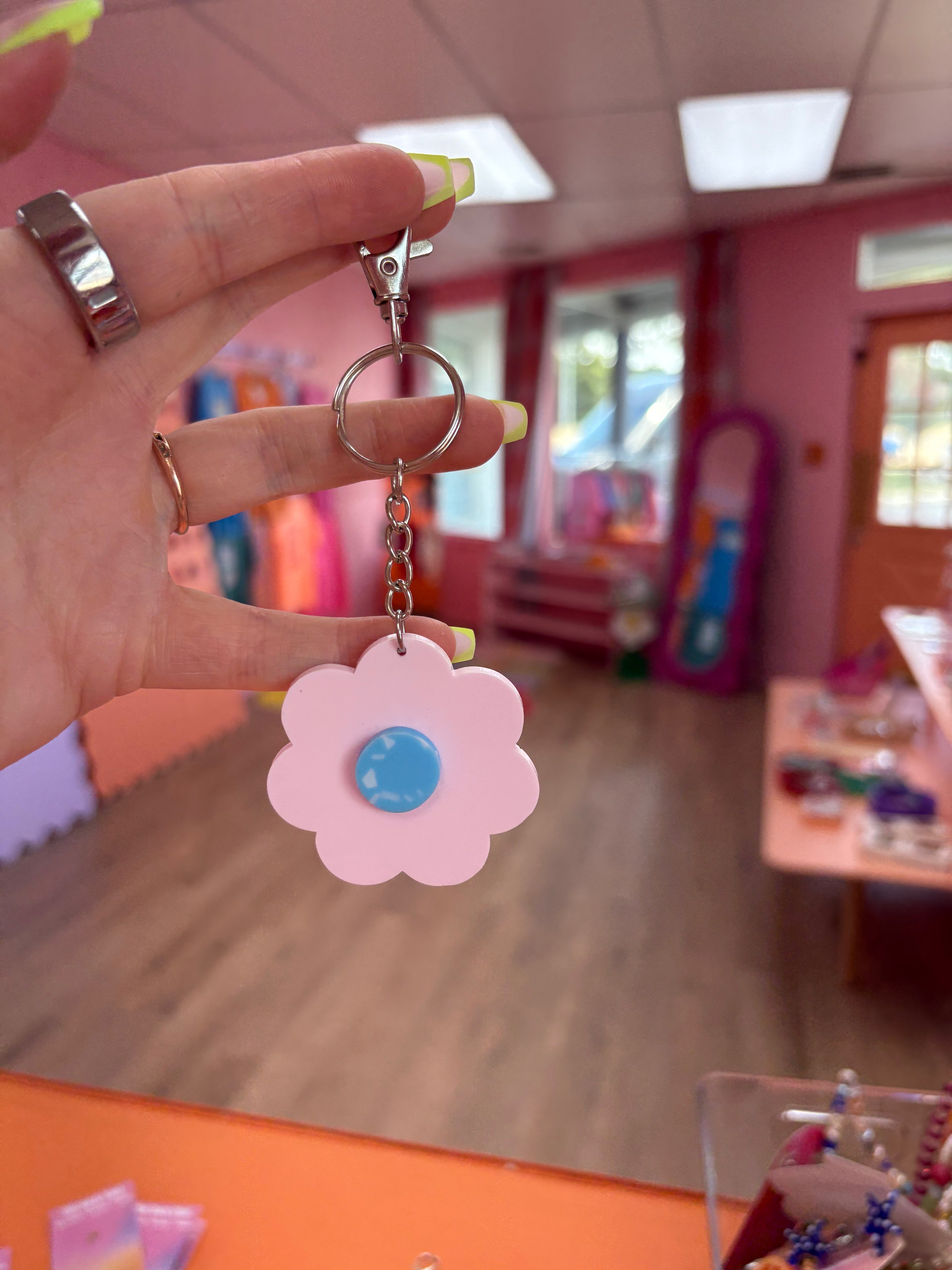 Flower Keychain
