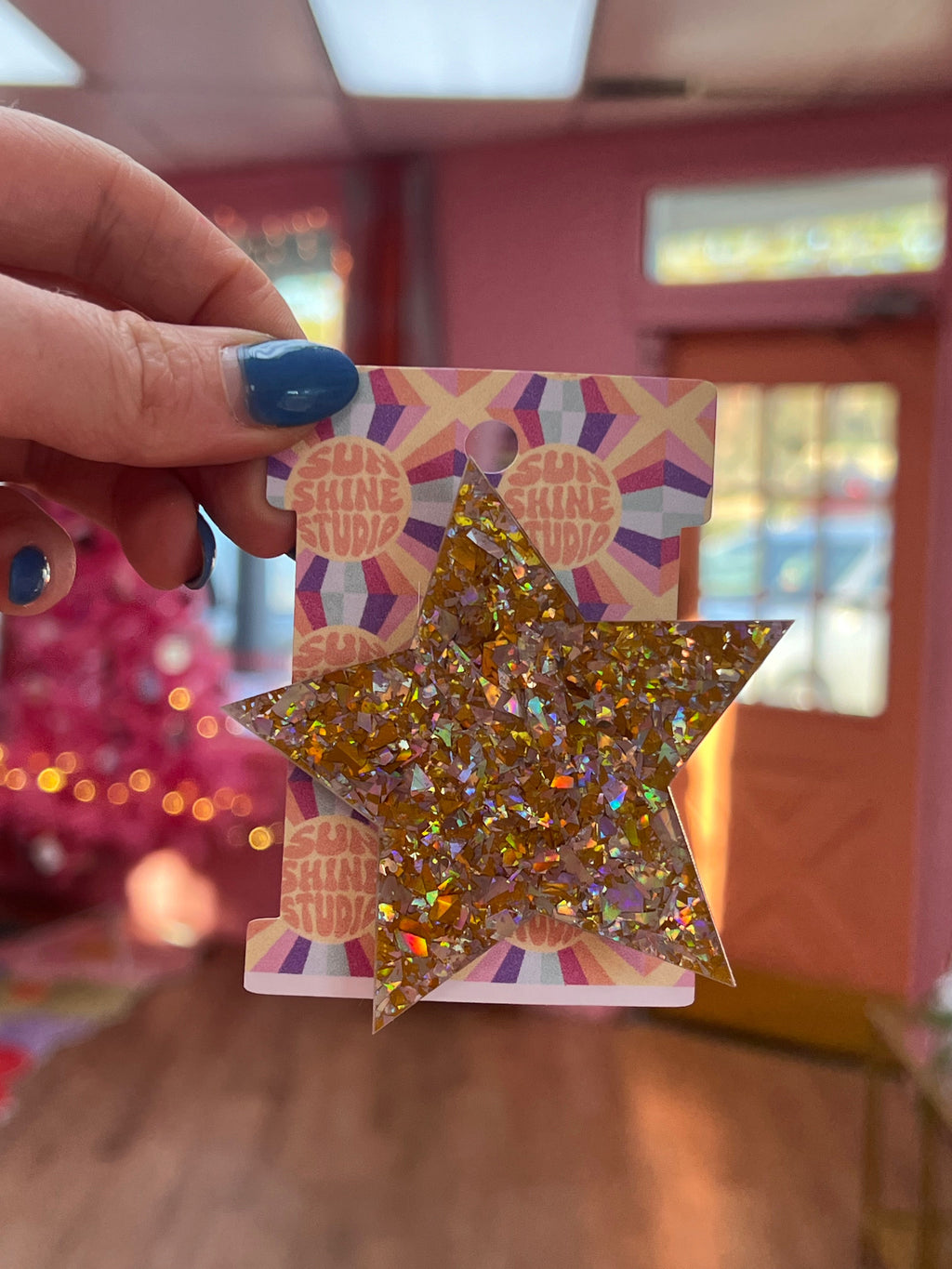 Large Star Barrettes