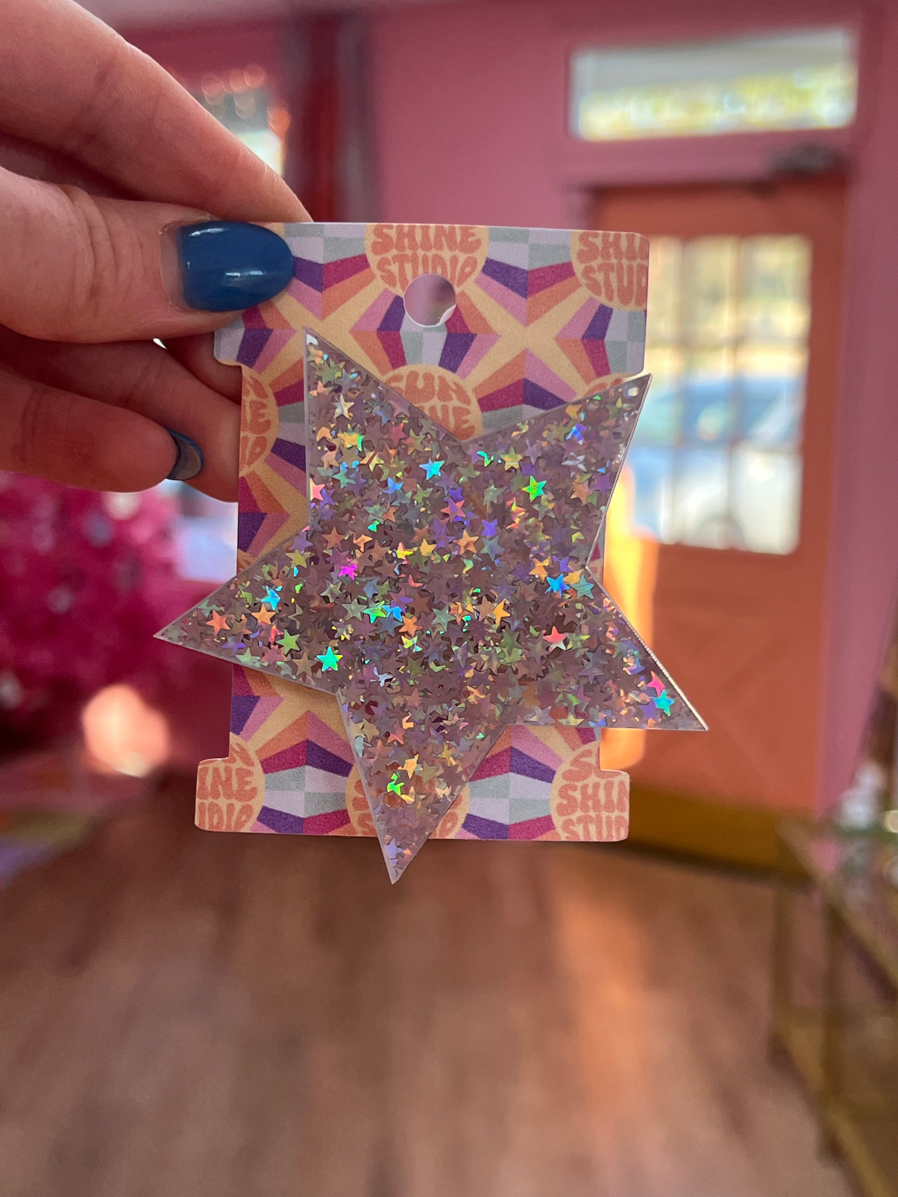 Large Star Barrettes