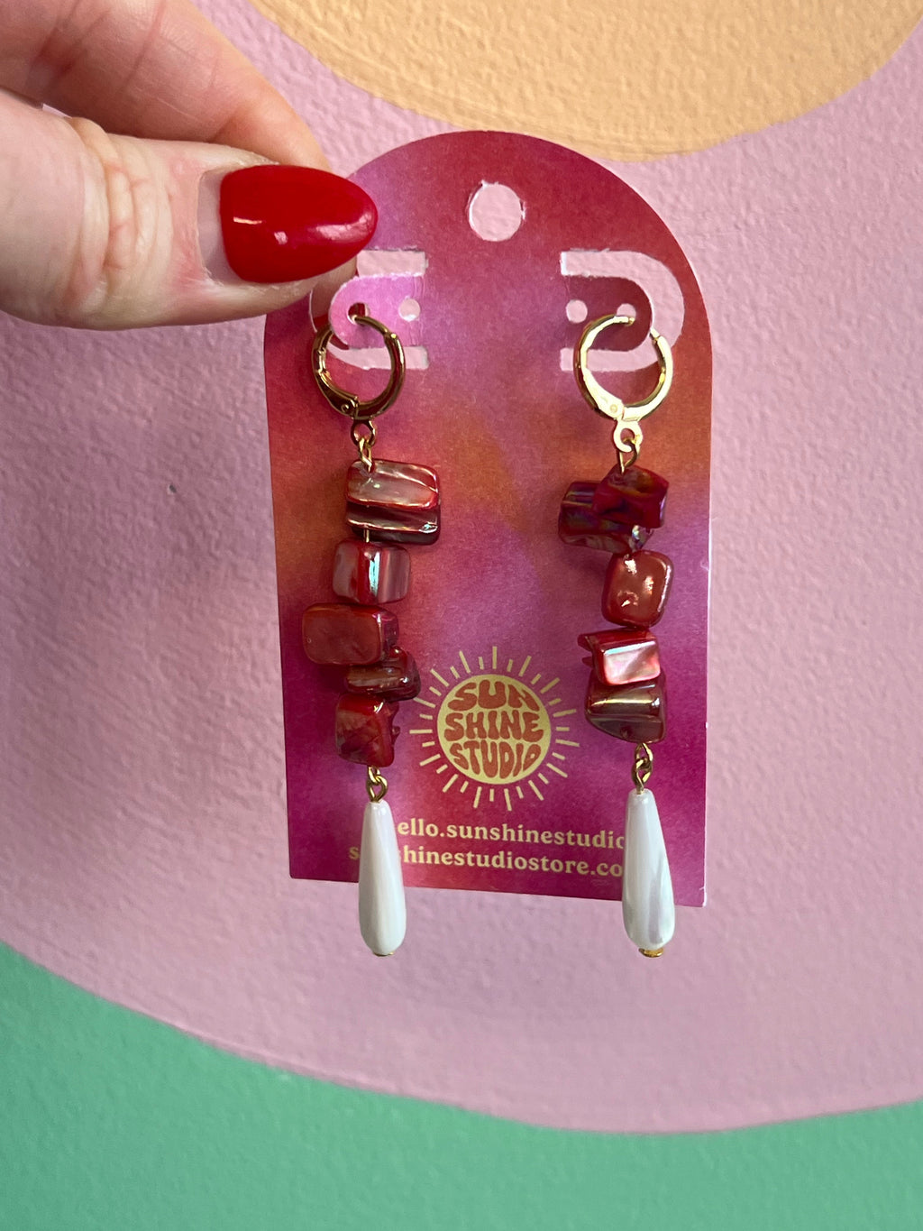 Special Beaded Earrings
