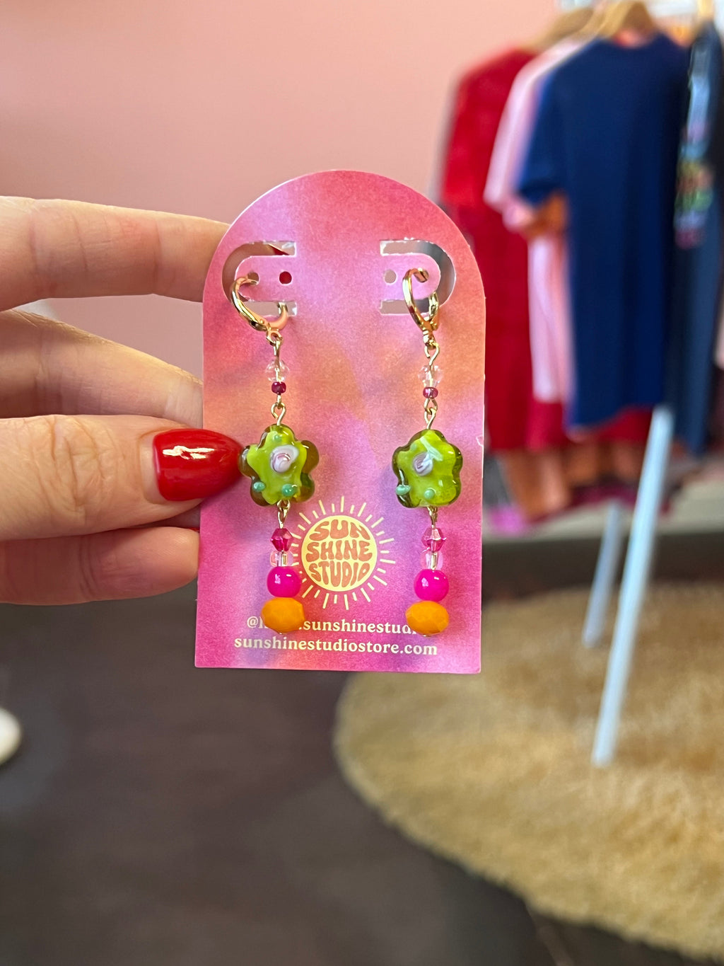 Special Beaded Earrings