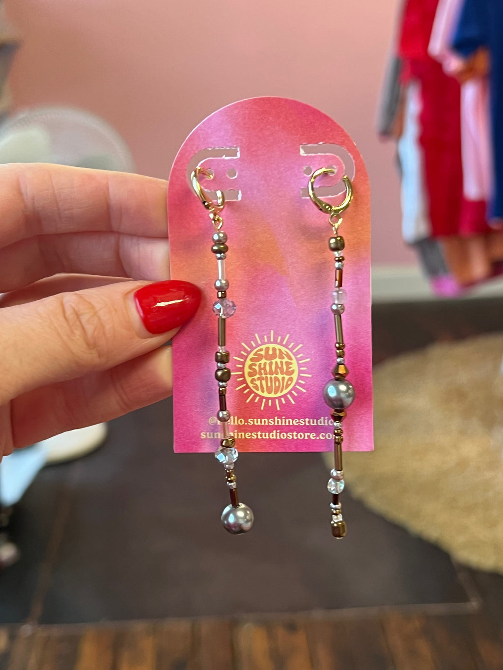 Special Beaded Earrings