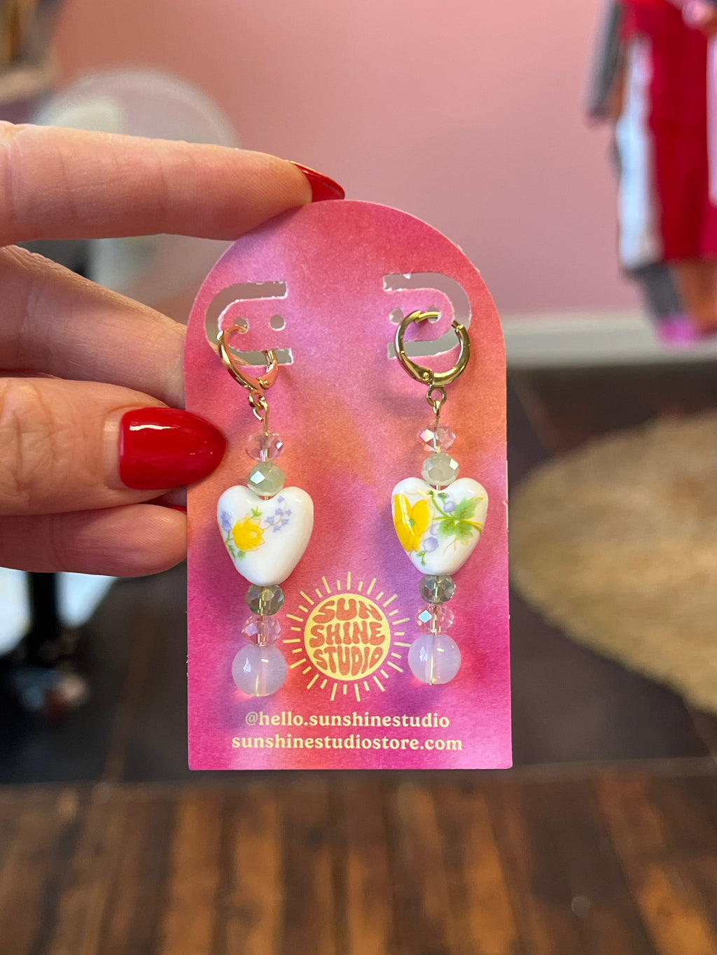 Special Beaded Earrings