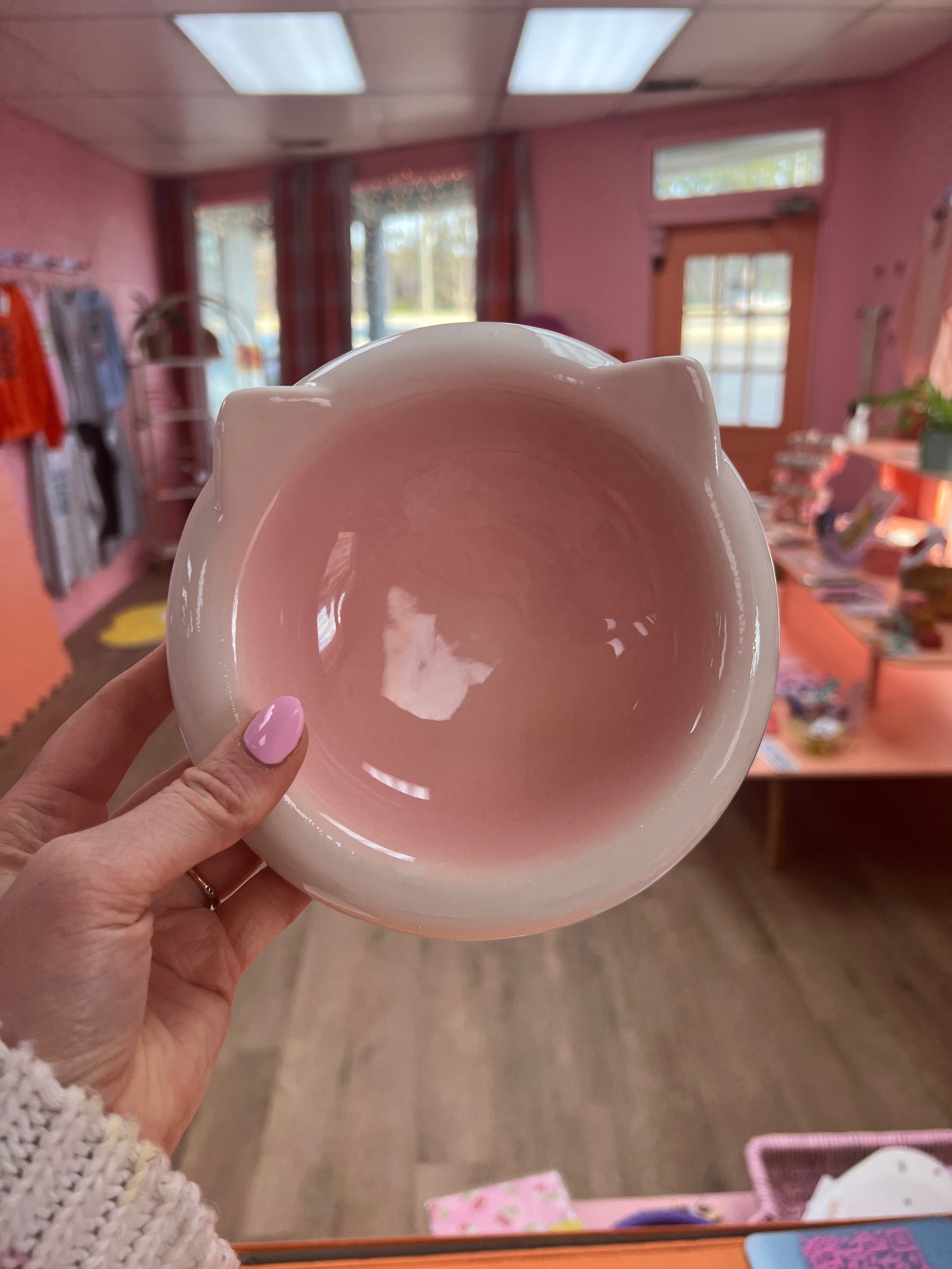 Cat Ceramic Trinket Dish