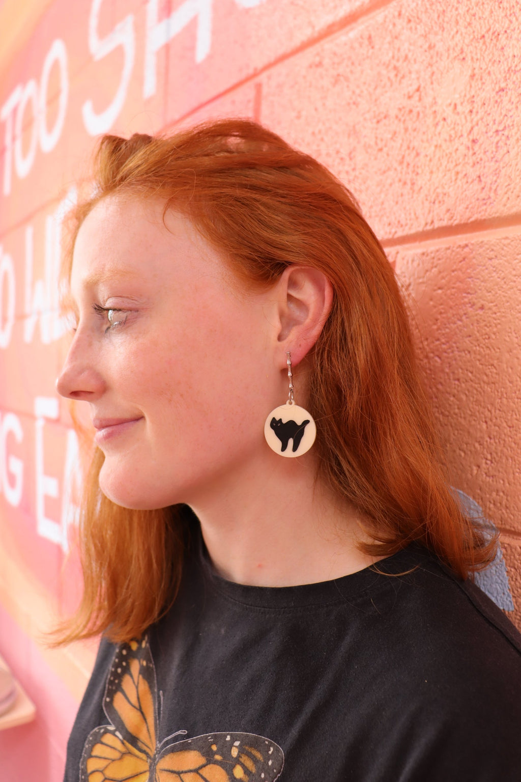 Spooky Sugar Painted Cookie Earrings