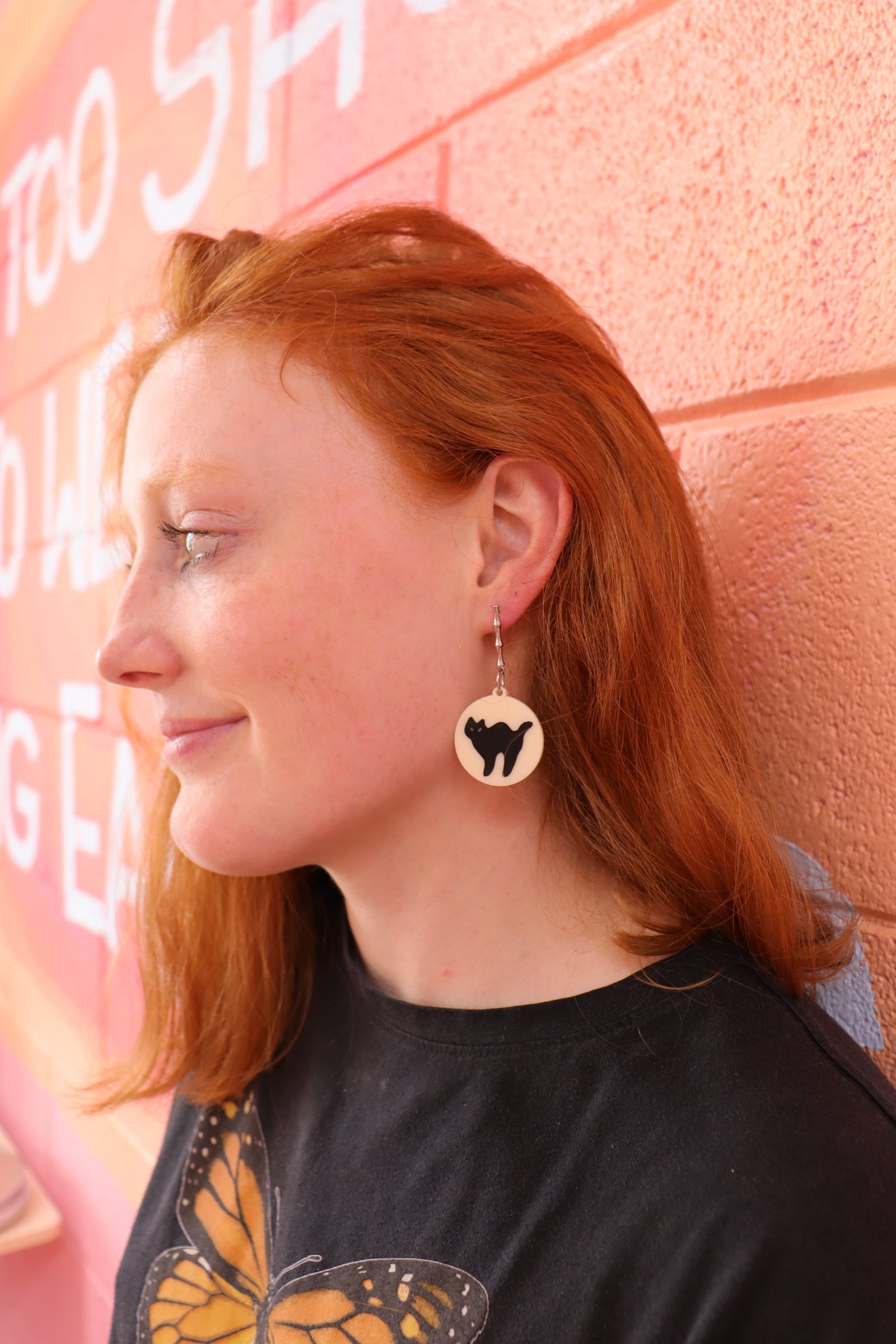 Spooky Sugar Painted Cookie Earrings