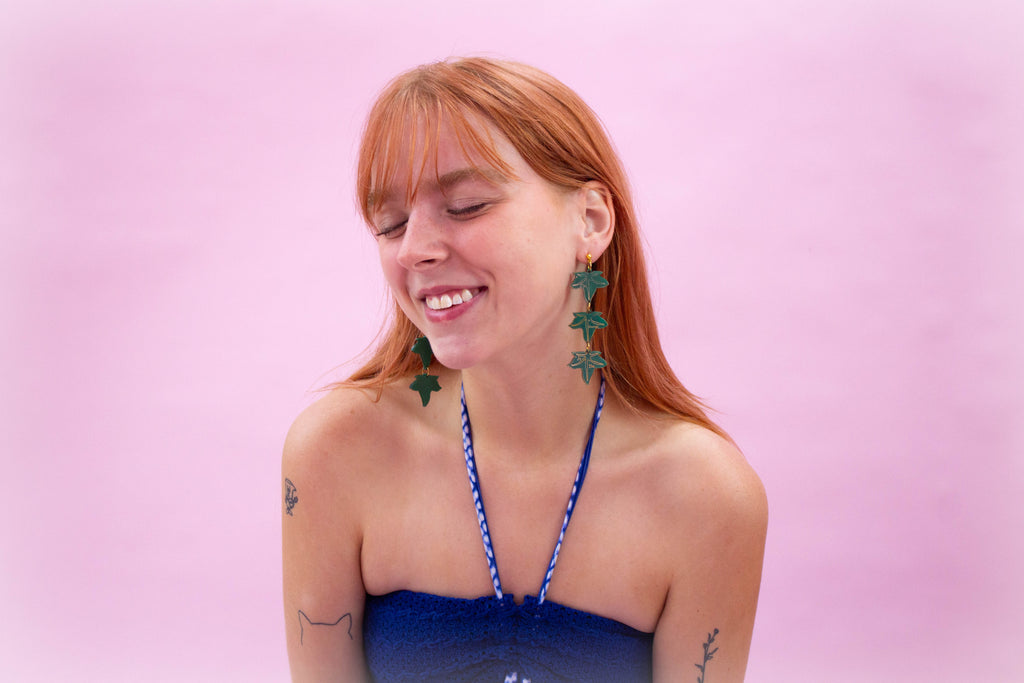 "I'm Covered in You" Ivy Earrings