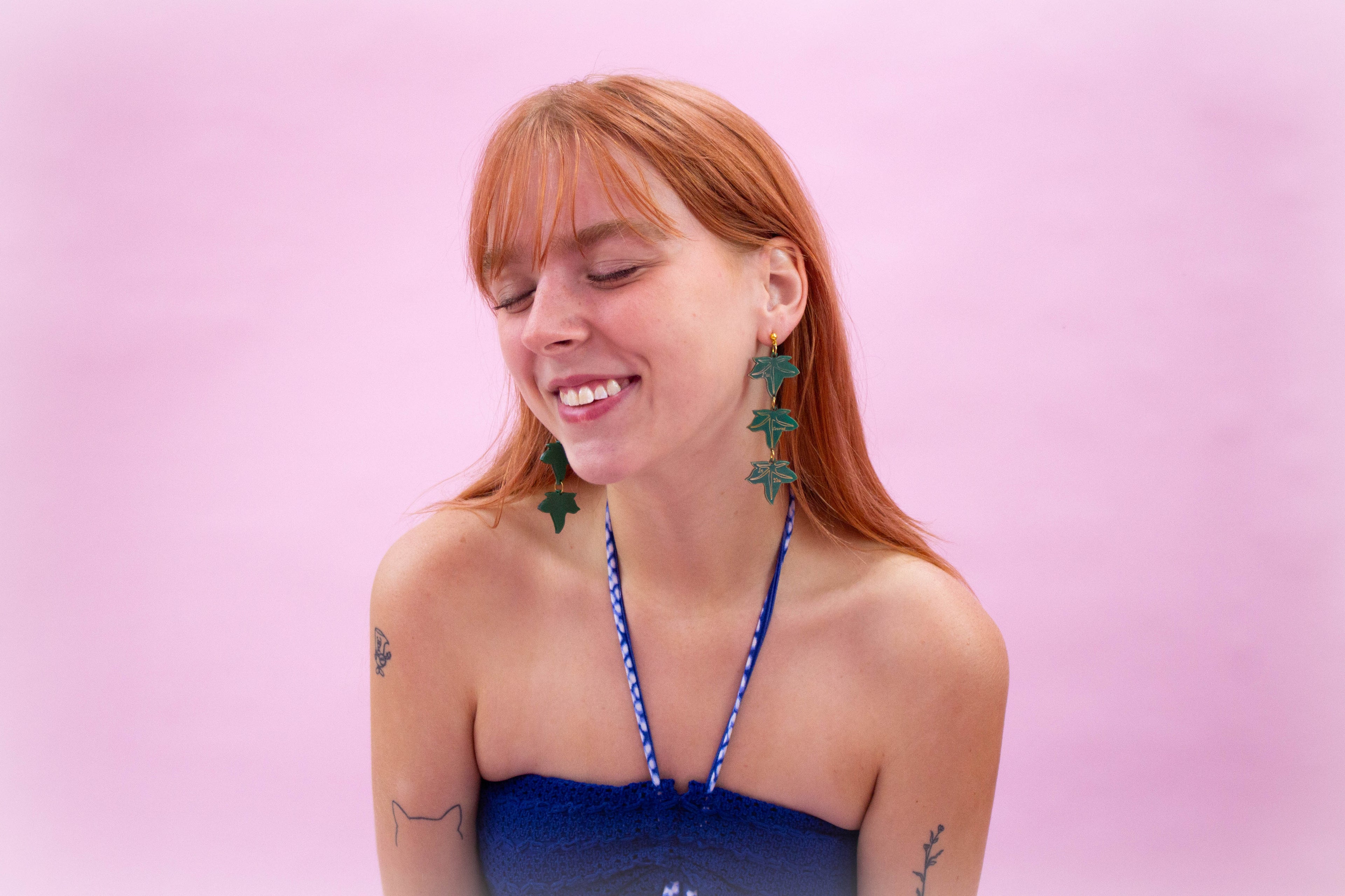 "I'm Covered in You" Ivy Earrings