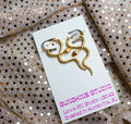 Look What You Made Me Do Snake Earrings