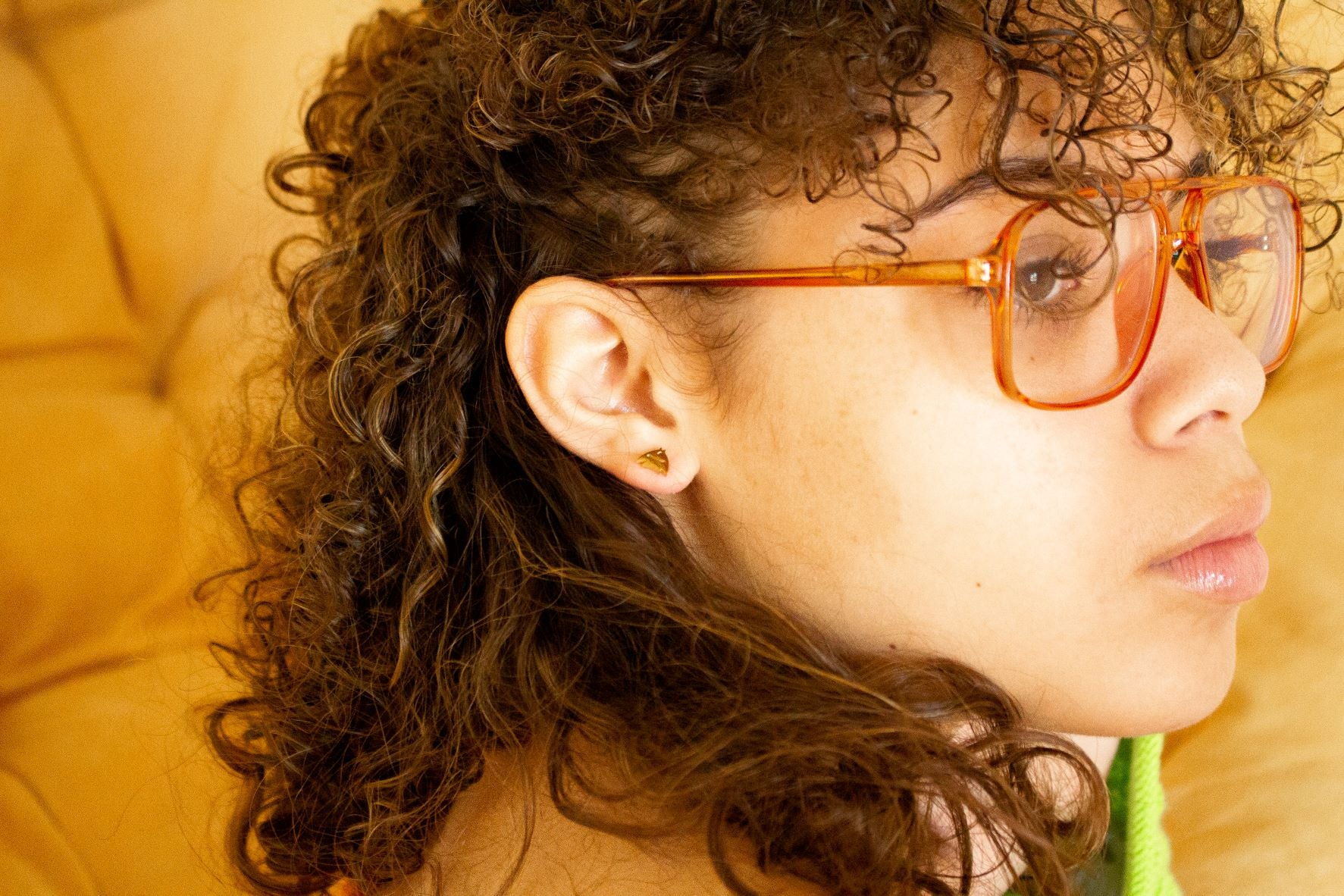 Tiny Fish Stud Earrings