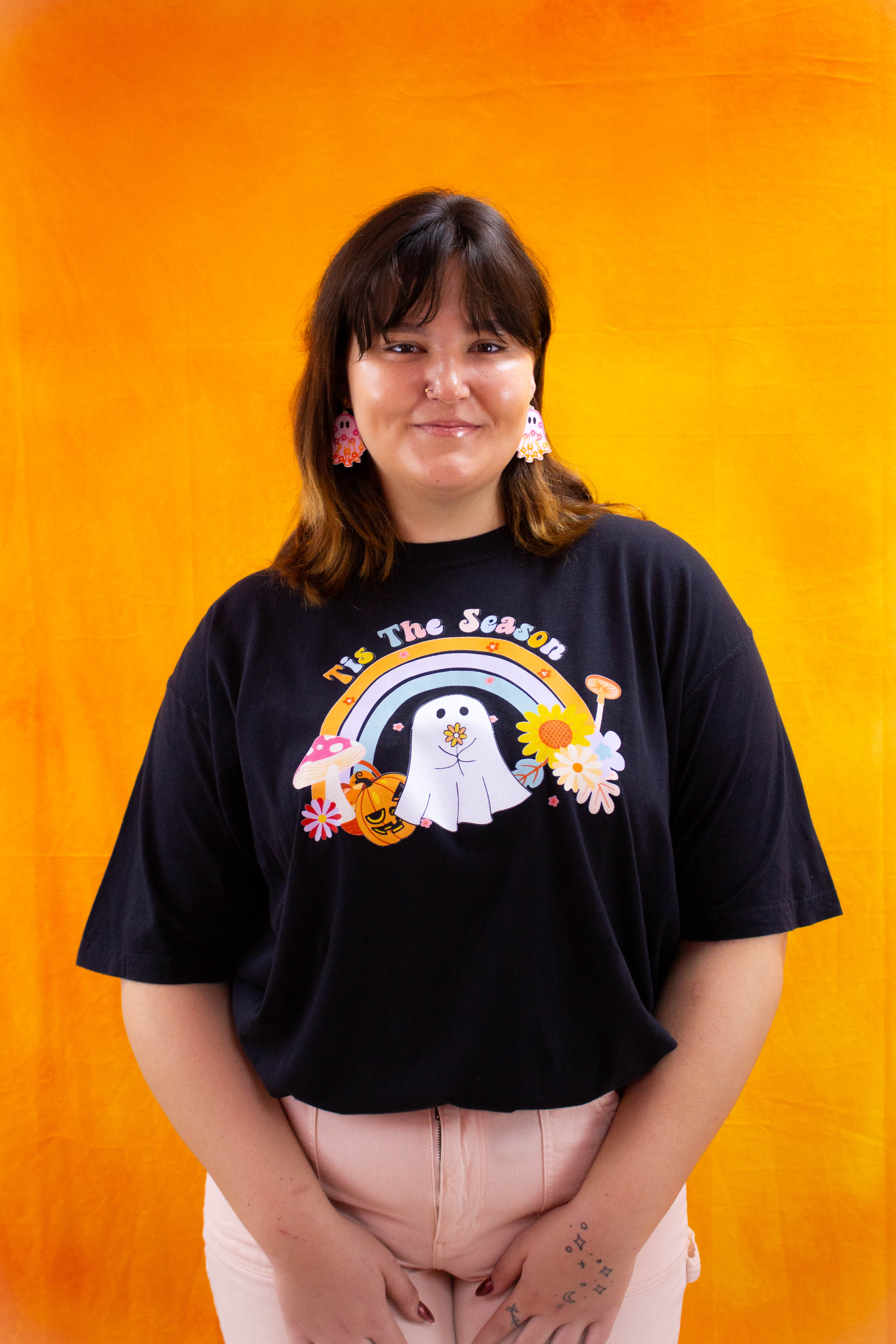 Tis the Season - Cutesy LONGGhost Shirt