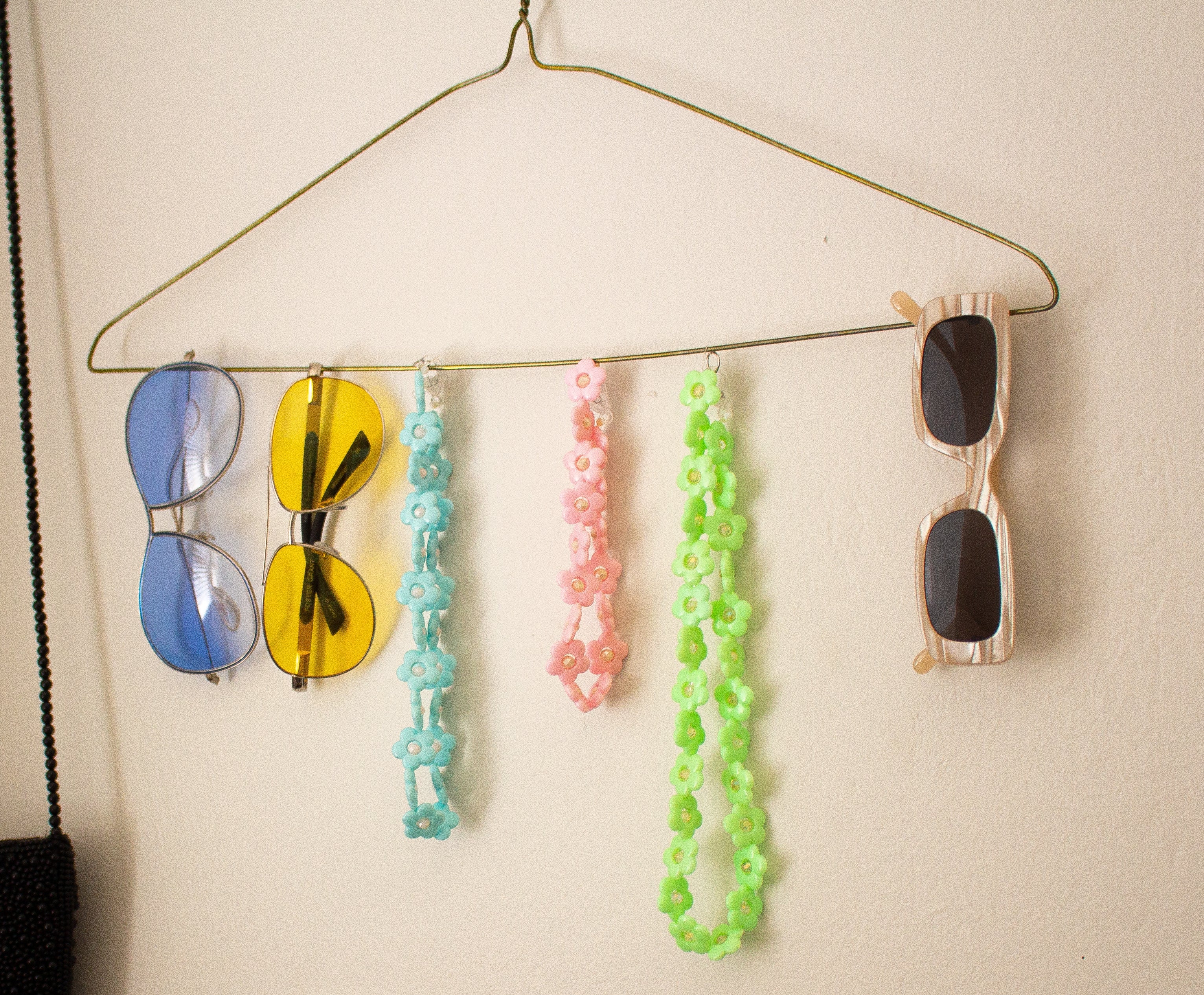 Blue Pastel Flower Necklace