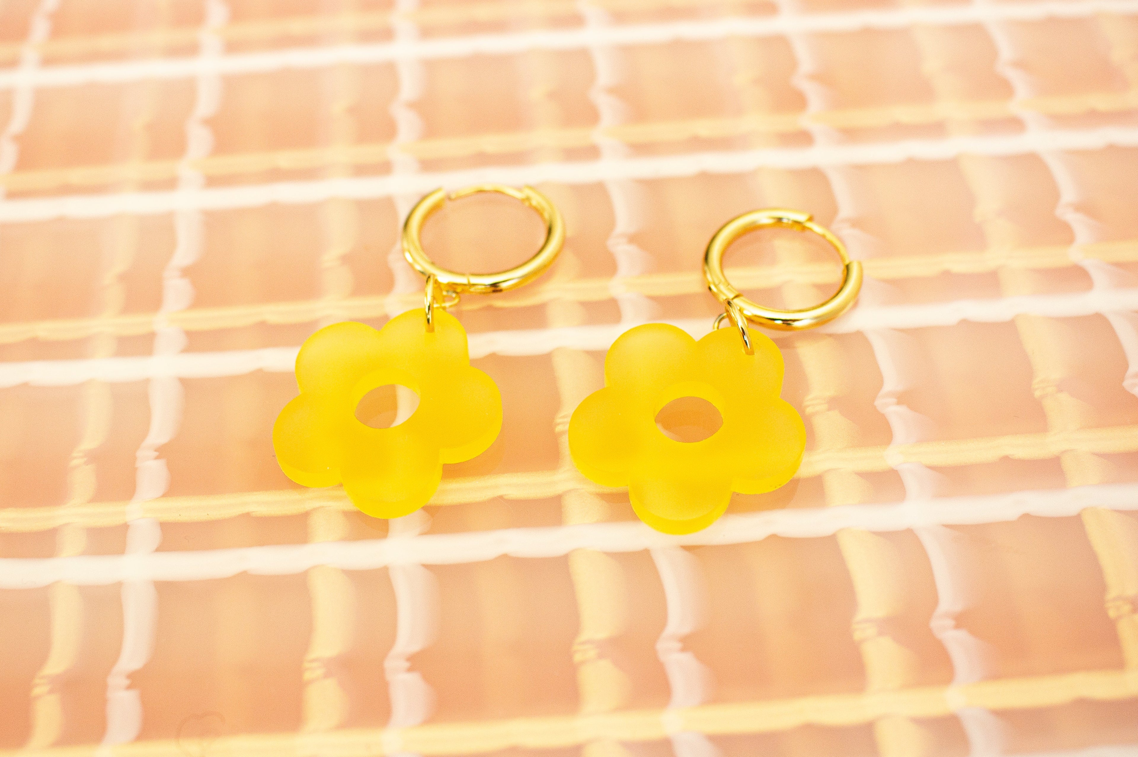 Colorful Flower Charms