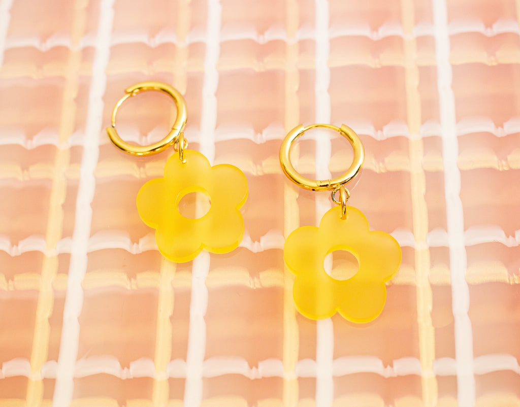 Colorful Flower Charms