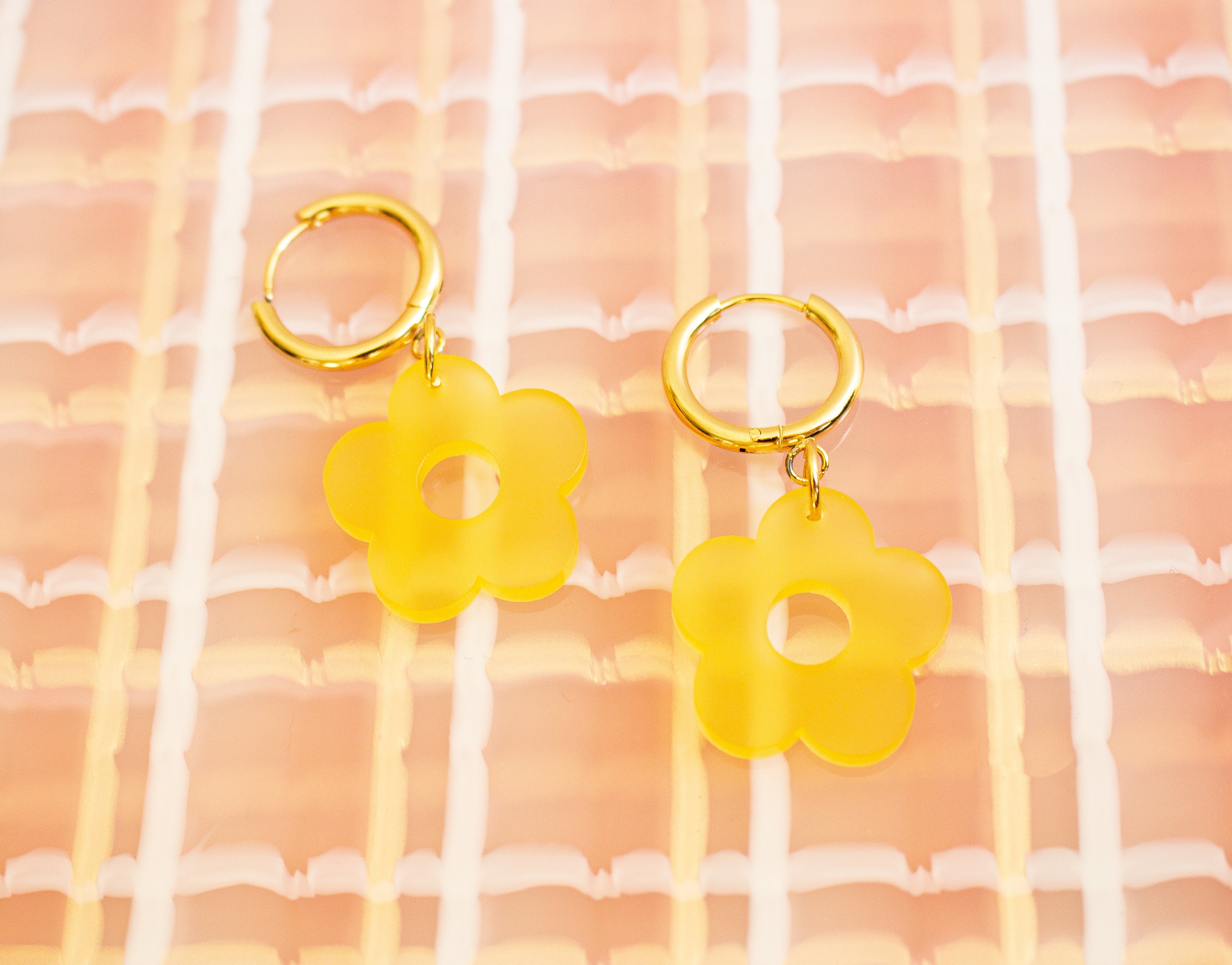 Colorful Flower Charms