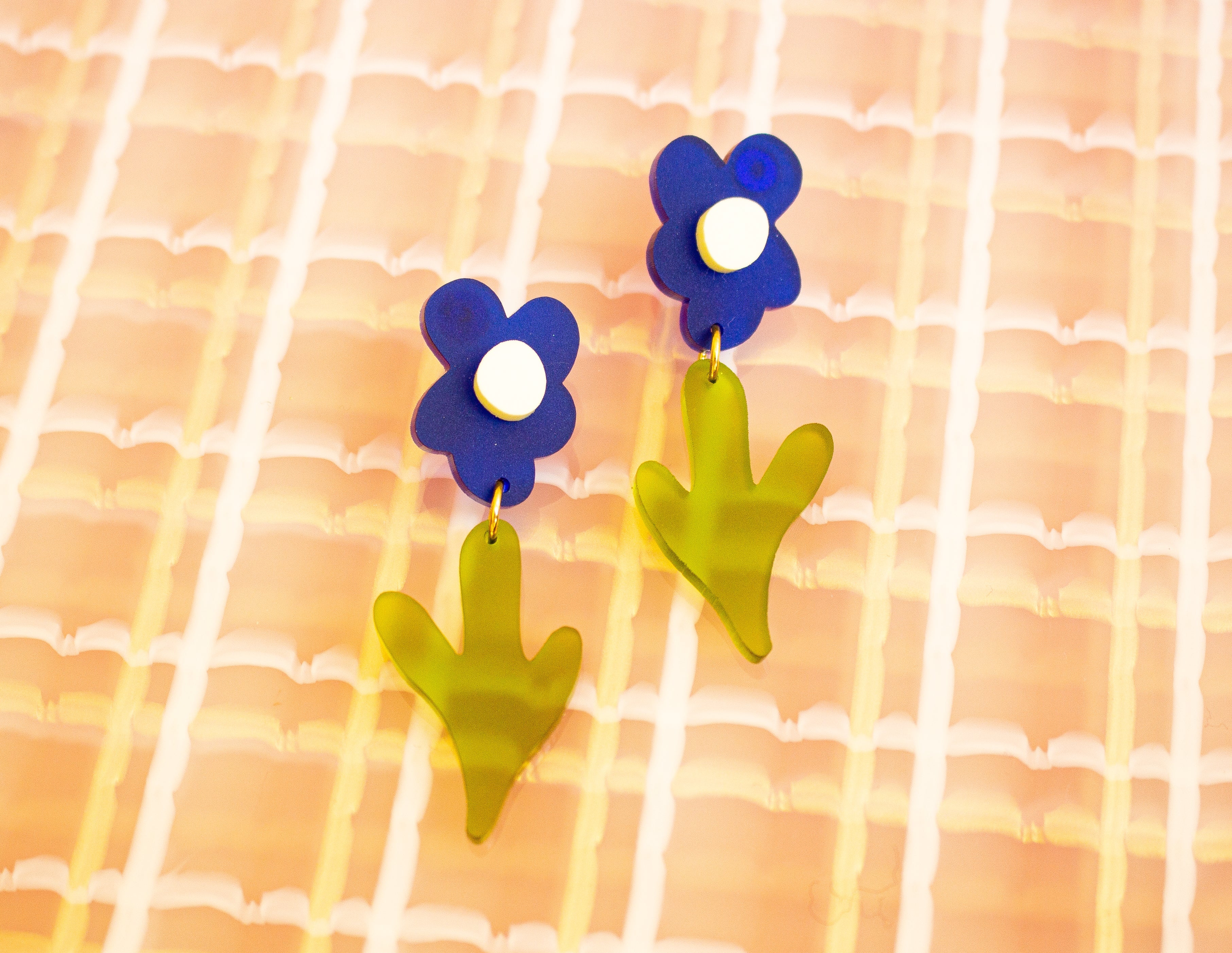 Wild Flower Dangle Earrings