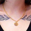 "Be More Stoked" Engraved Necklace
