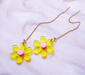 Floral Threader Earrings