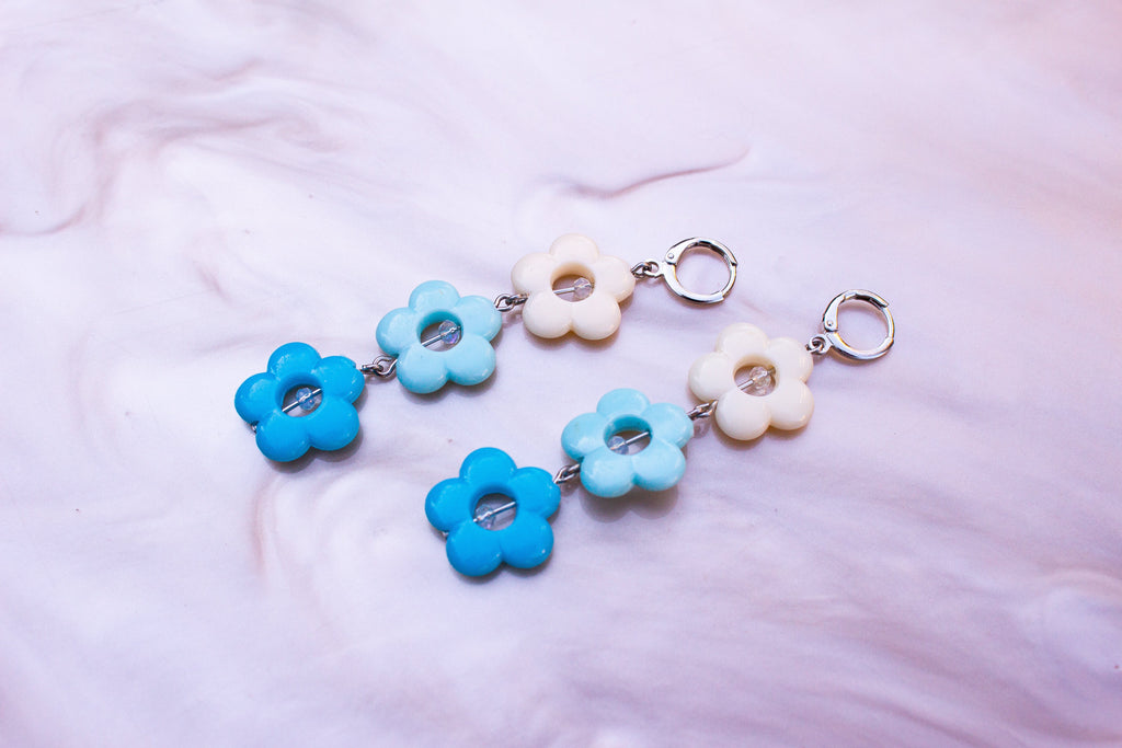 Blueberry Drip Flower Dangle