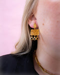 Titanium Cleo Drop Earrings