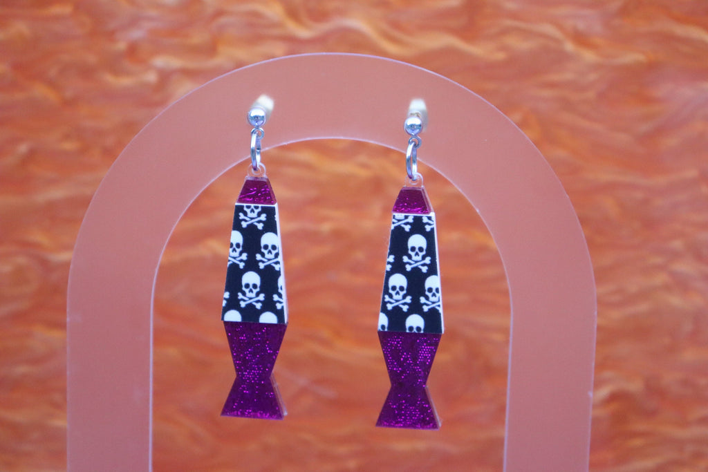 Lava Lamp Earrings