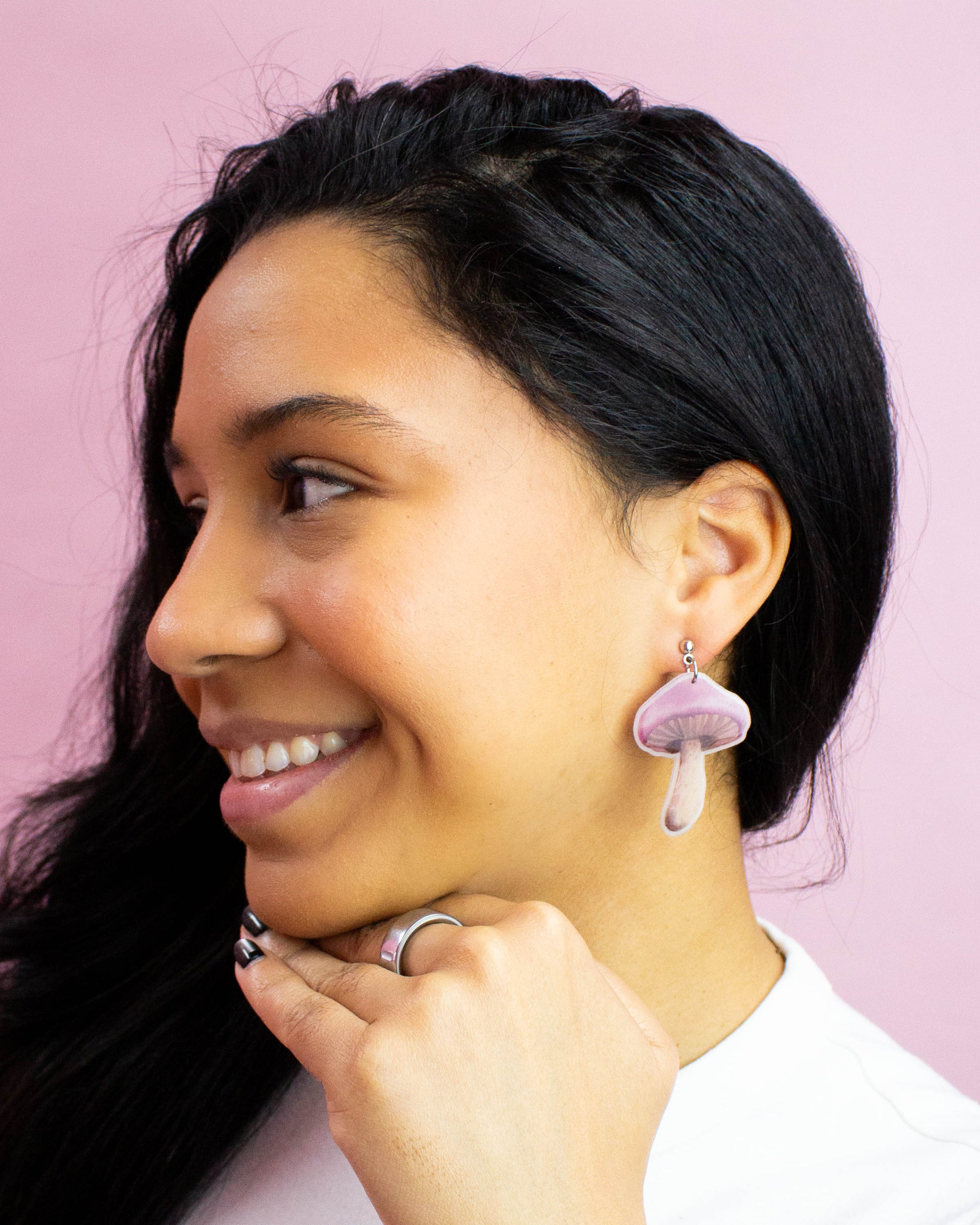 Garden Mushroom Earrings