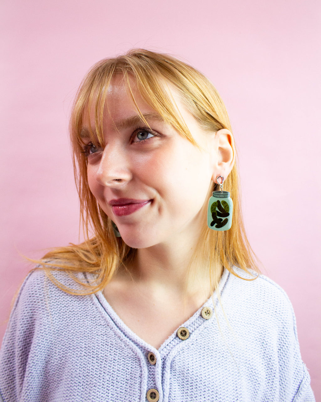 Jar of Pickles Earrings