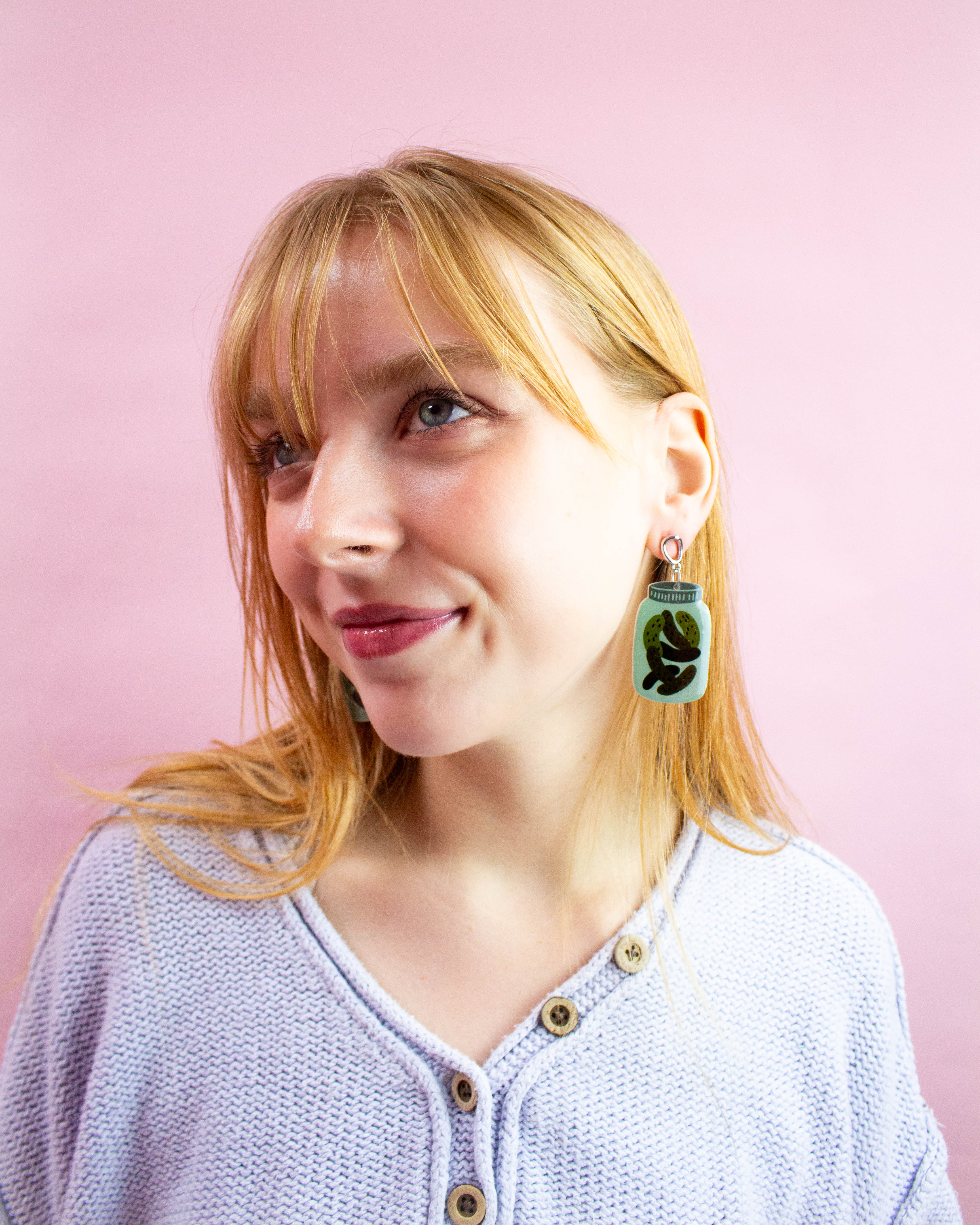 Jar of Pickles Earrings