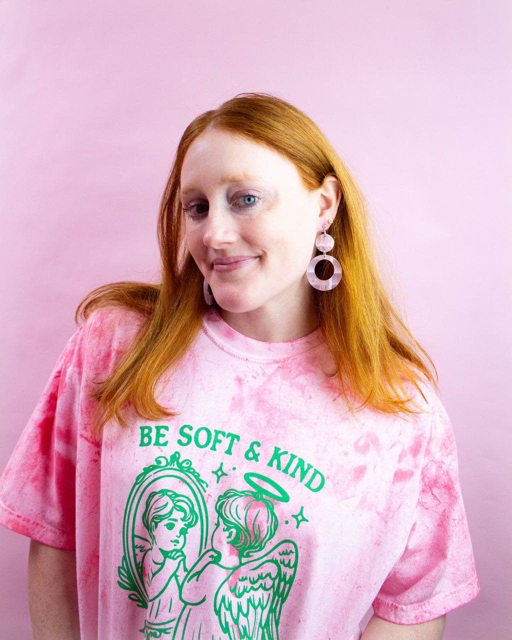 Retro Acrylic Plaid Earrings