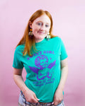 “Sweet Girl with a Little Bit of Anger Issues” Screen Printed Tees and Sweaters