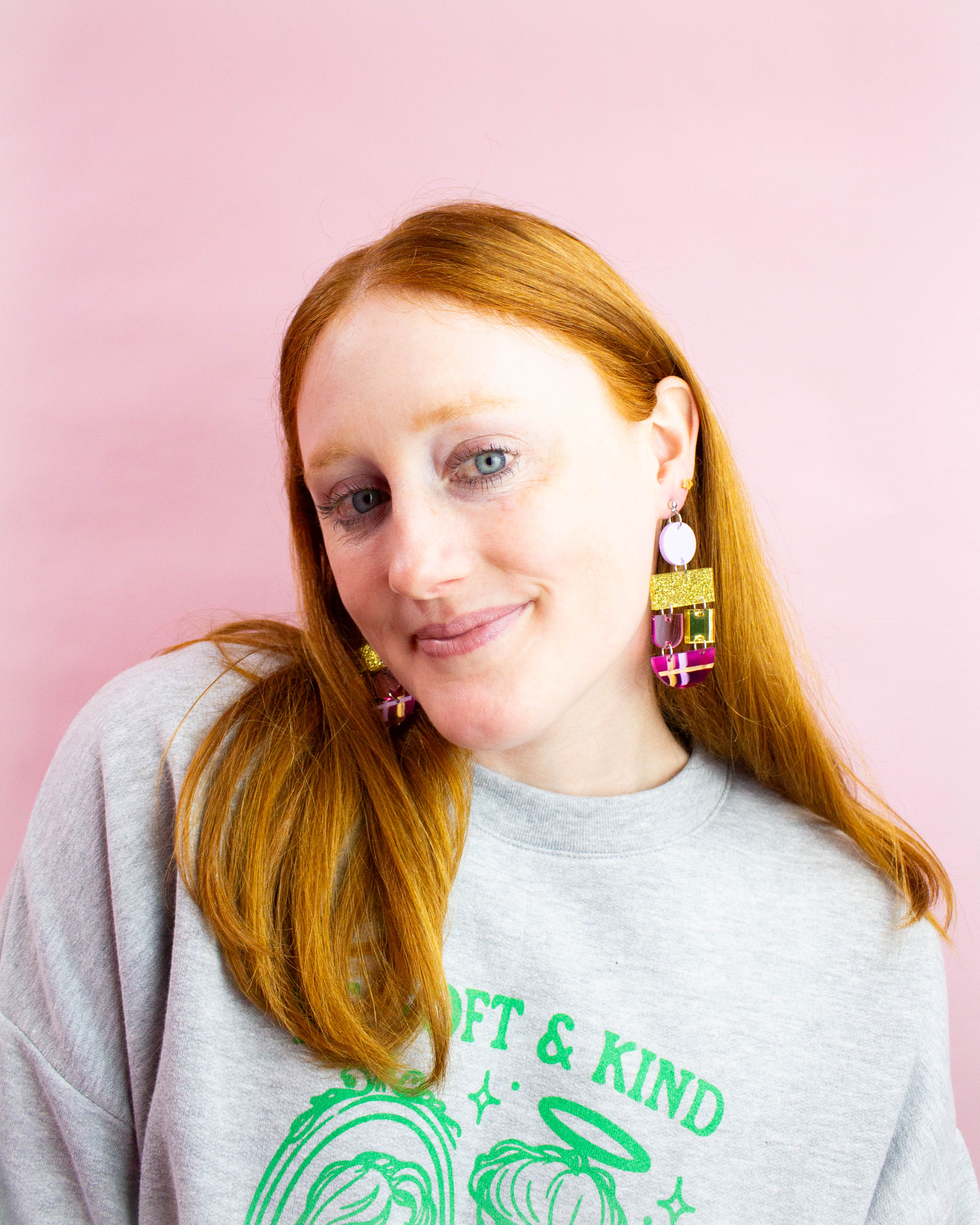 Building Community-Acrylic Earrings