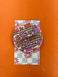 Party Planning Committee pin-back button