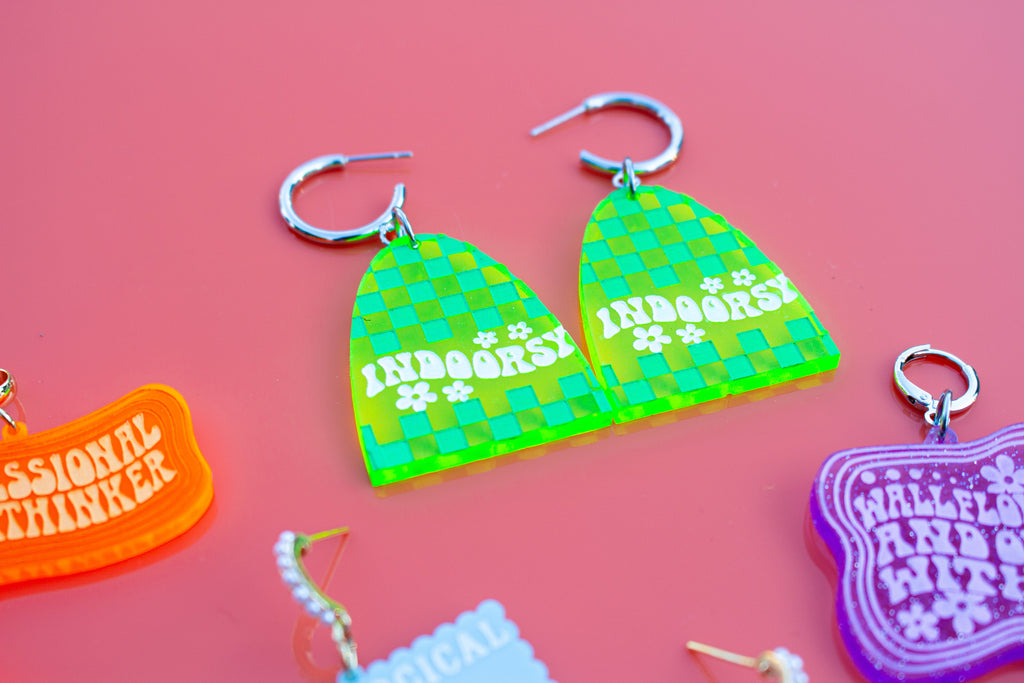 ‘Indoorsy’ Earrings