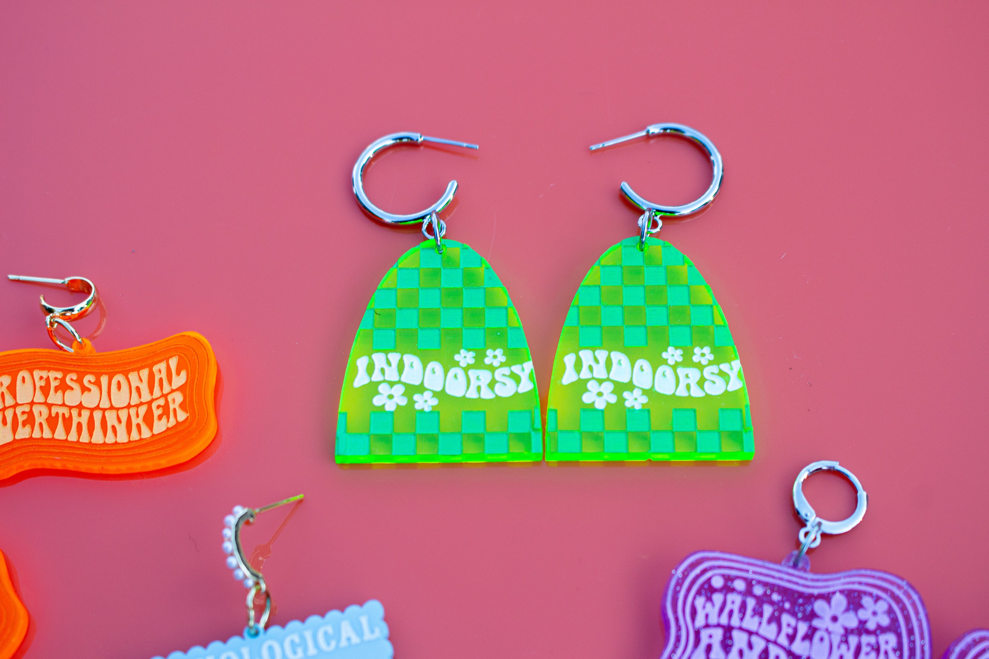 ‘Indoorsy’ Earrings