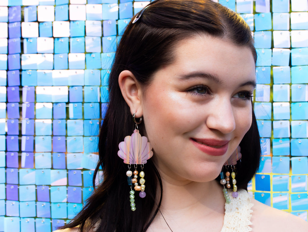 I Miss the Ocean-Pastel Earrings