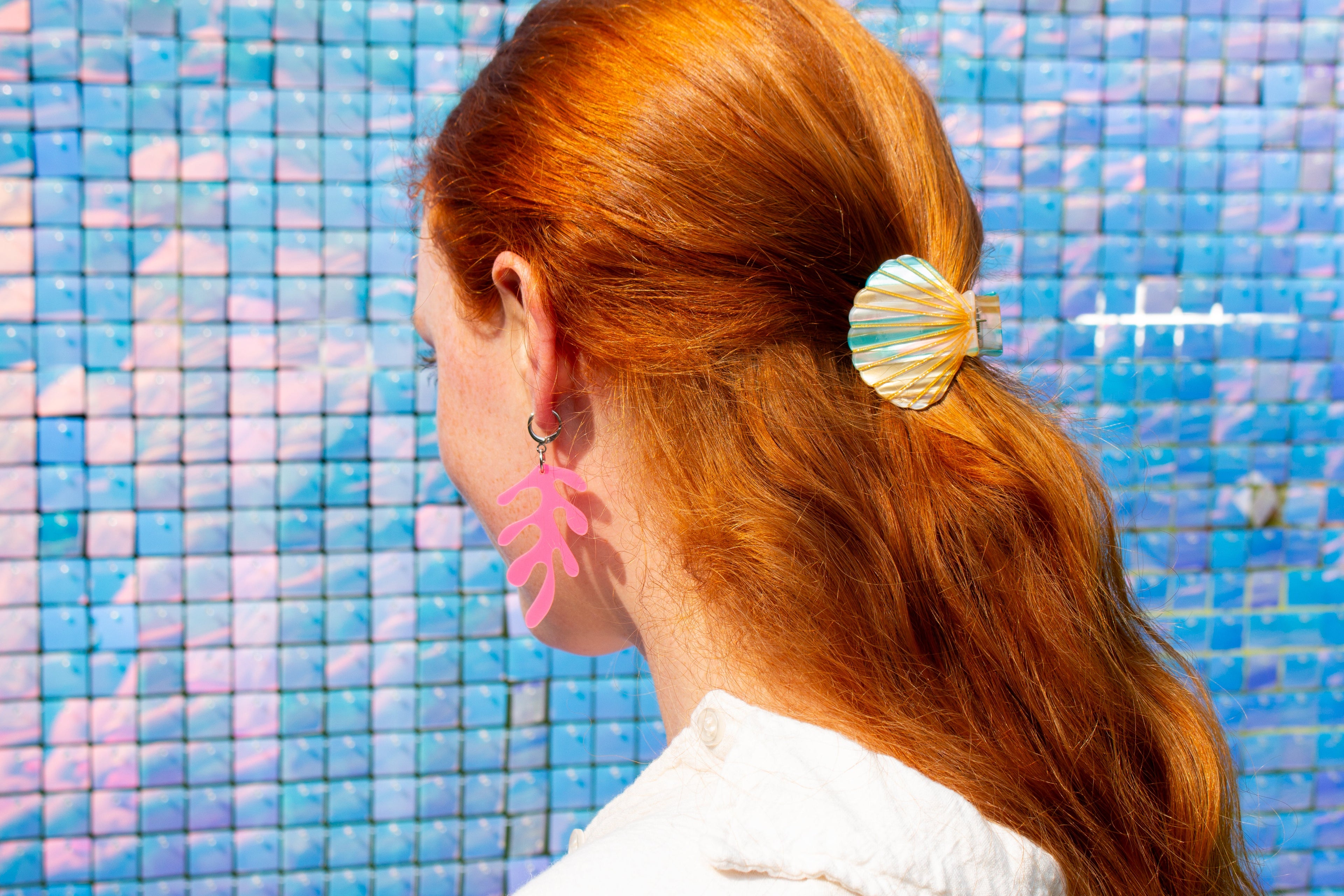 Seashell Hair Claws-2 Pack