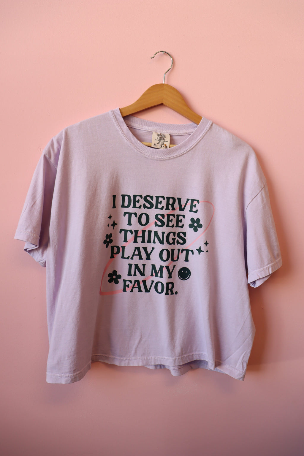 Cropped Comfort Colors T-Shirt