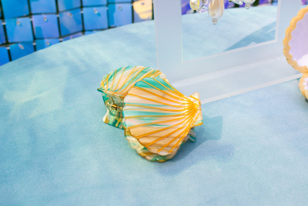 Seashell Hair Claws-2 Pack