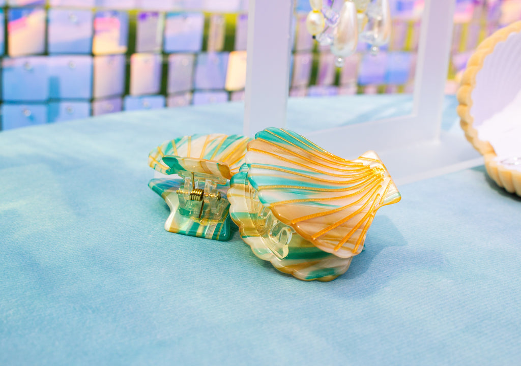 Seashell Hair Claws-2 Pack