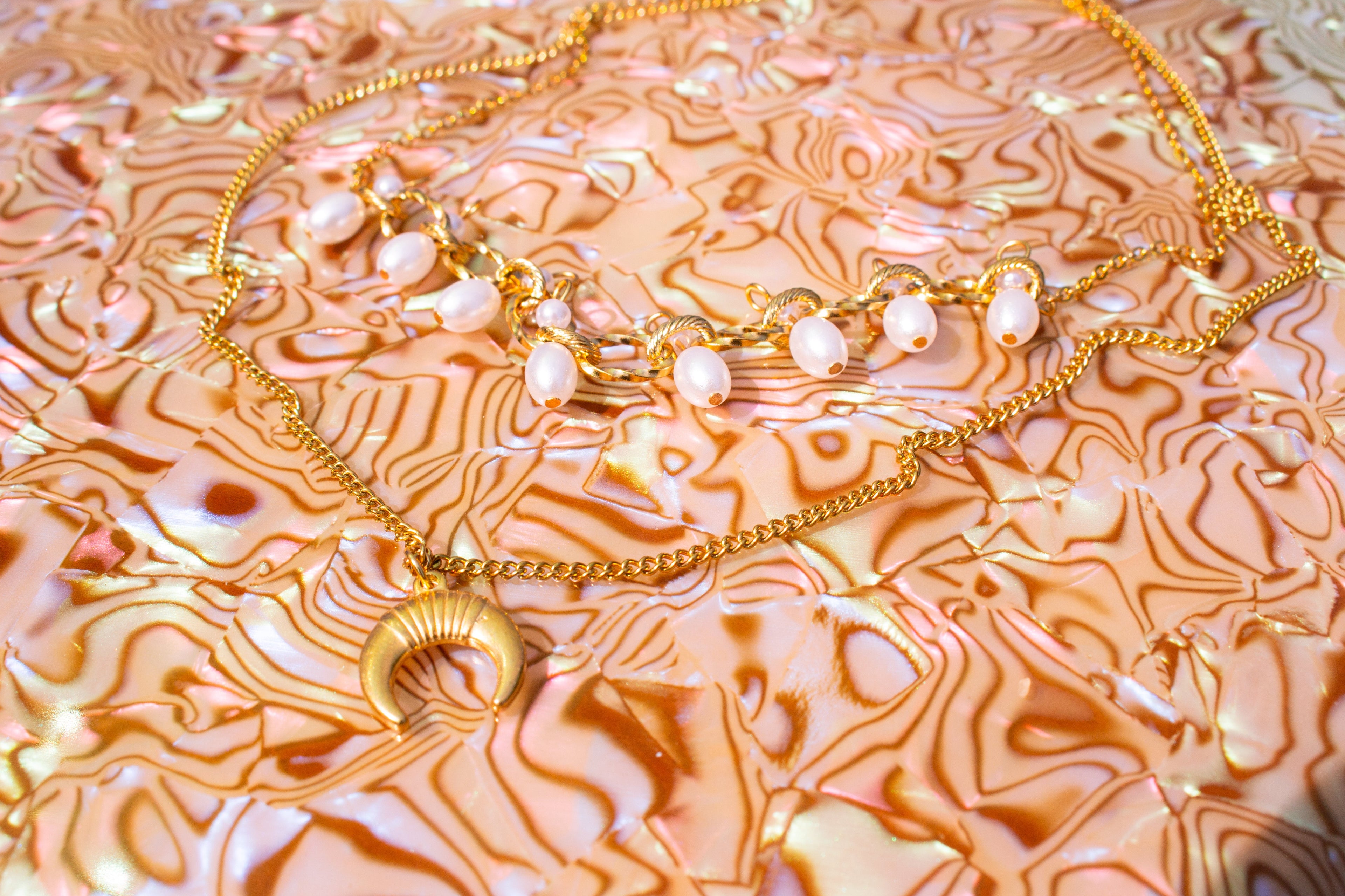 Layered Pearl Necklace