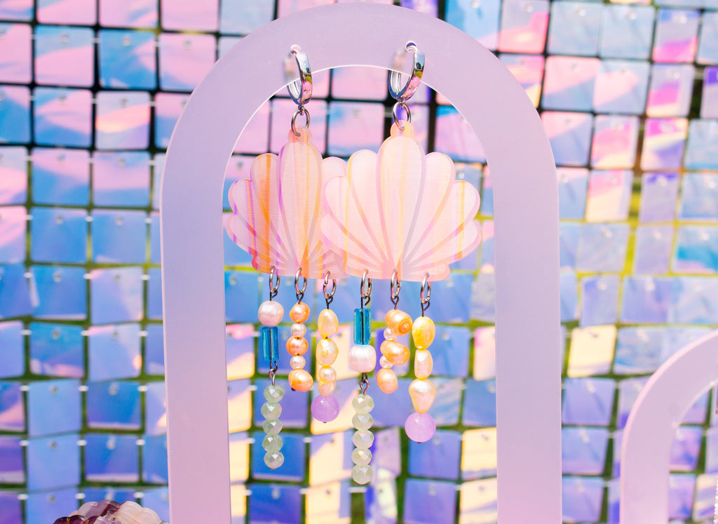I Miss the Ocean-Pastel Earrings