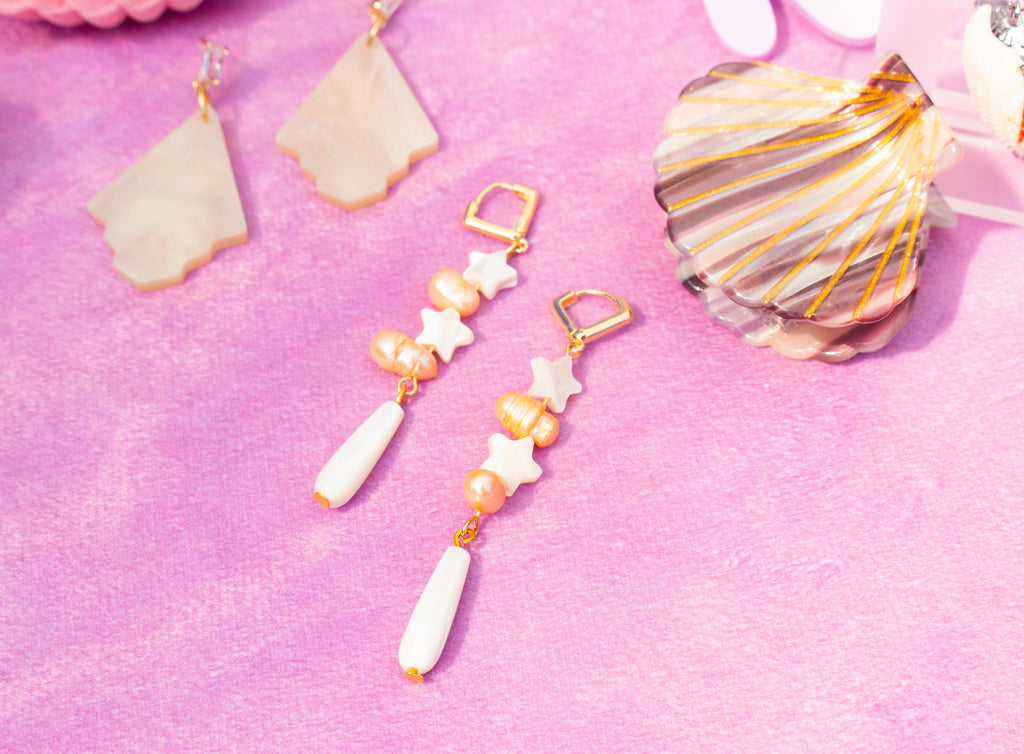 Seashell Hair Claws-2 Pack