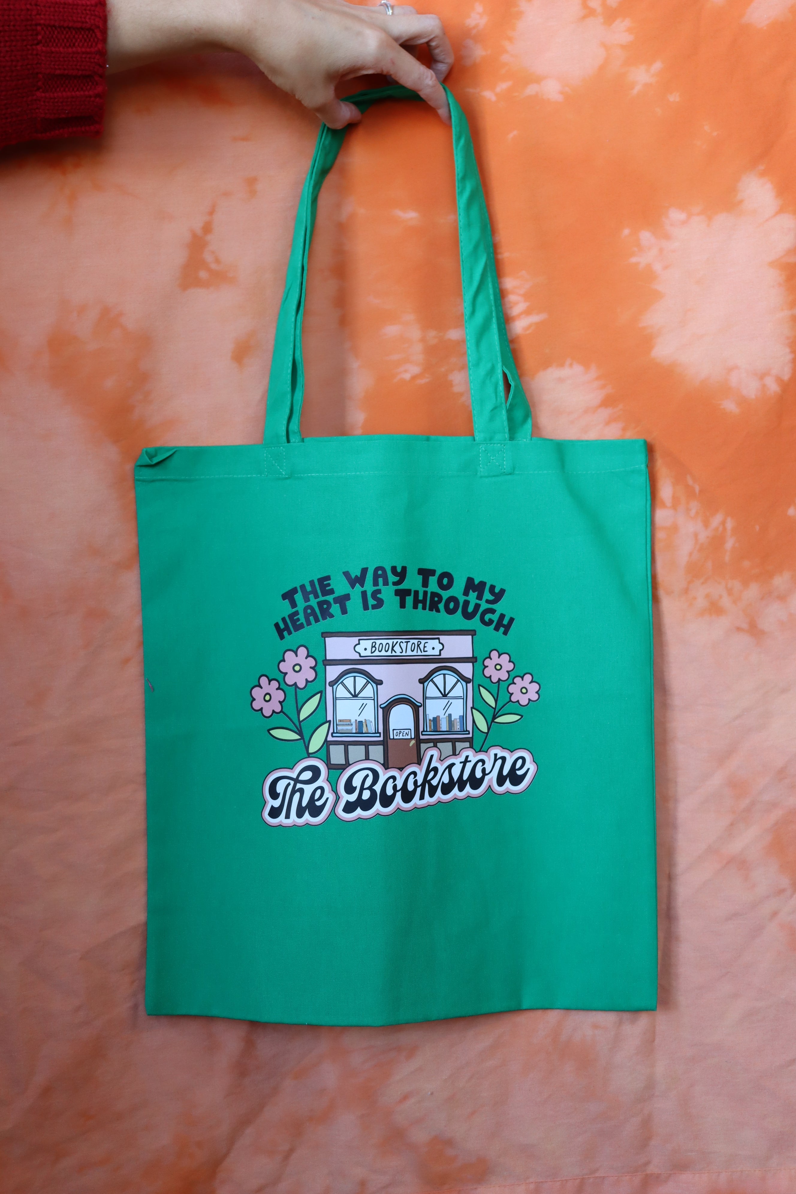 Colorful Graphic Print Tote bags
