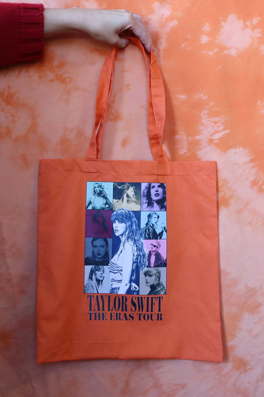 Colorful Graphic Print Tote bags