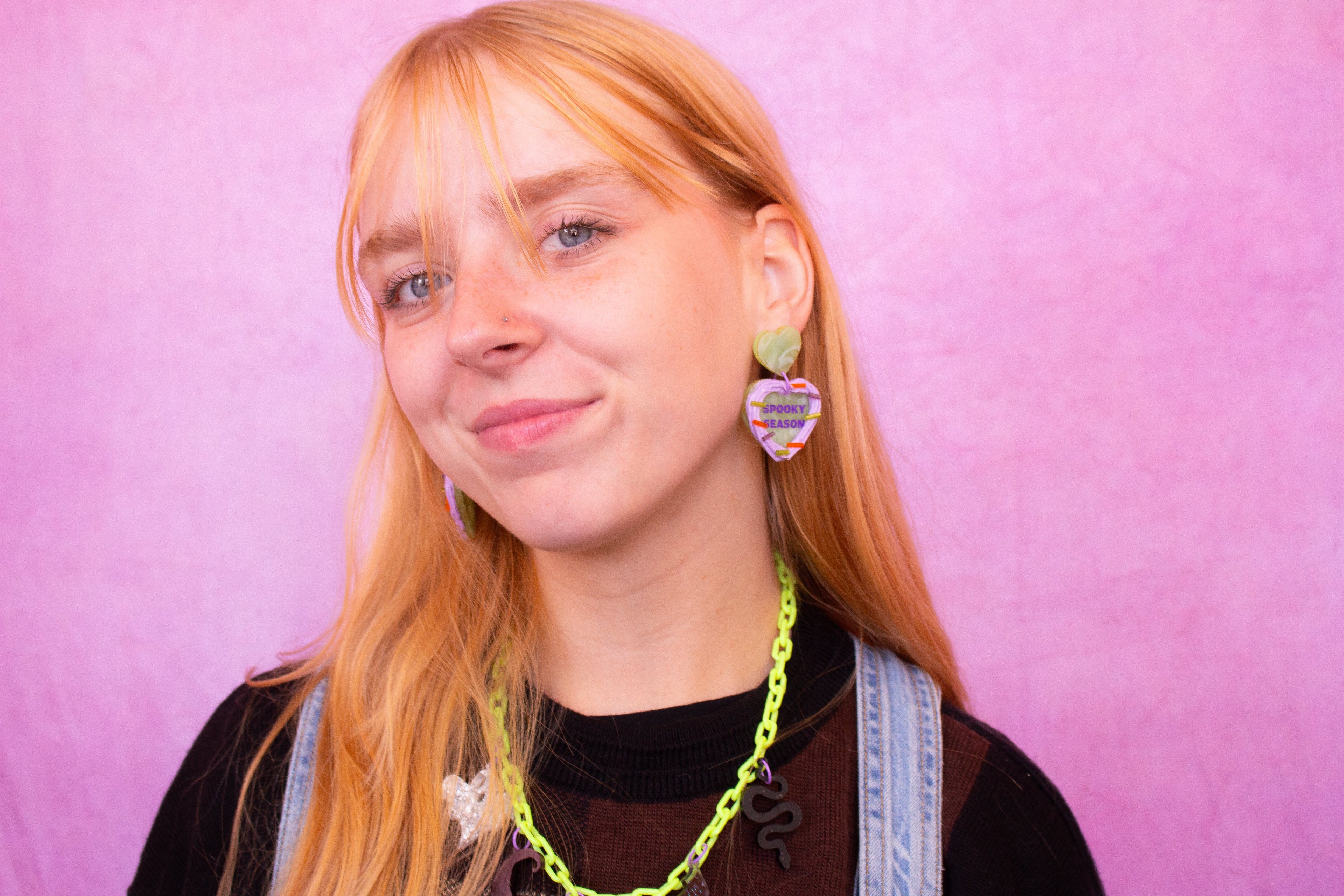 Spooky Season Cake Earrings