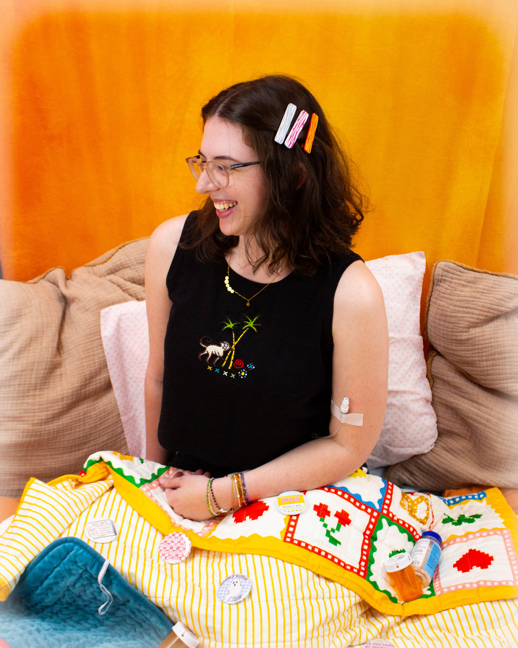 Zebra Stripe Barrettes